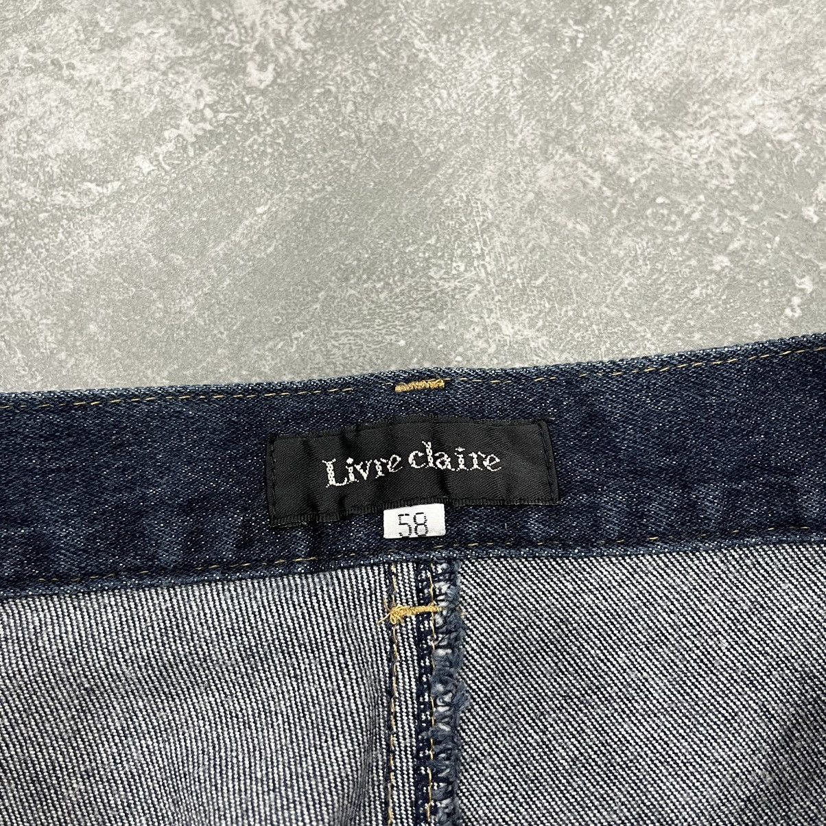 Japanese Brand Livre Claire Laced Up Flared Pants Size US 28 / EU 44 - 9 Thumbnail