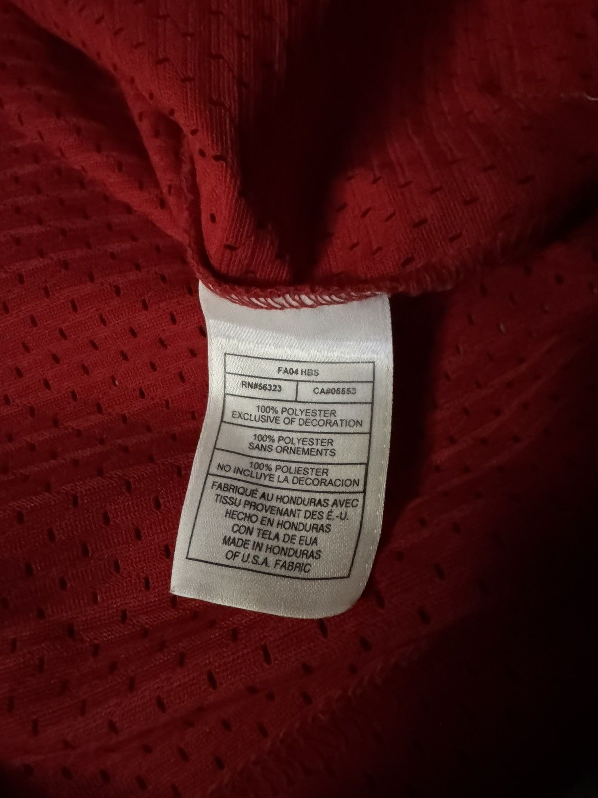Nike Nike NBA Chicago Bulls Michael Jordan 1984 #23 Jersey Size US XL / EU 56 / 4 - 4 Thumbnail