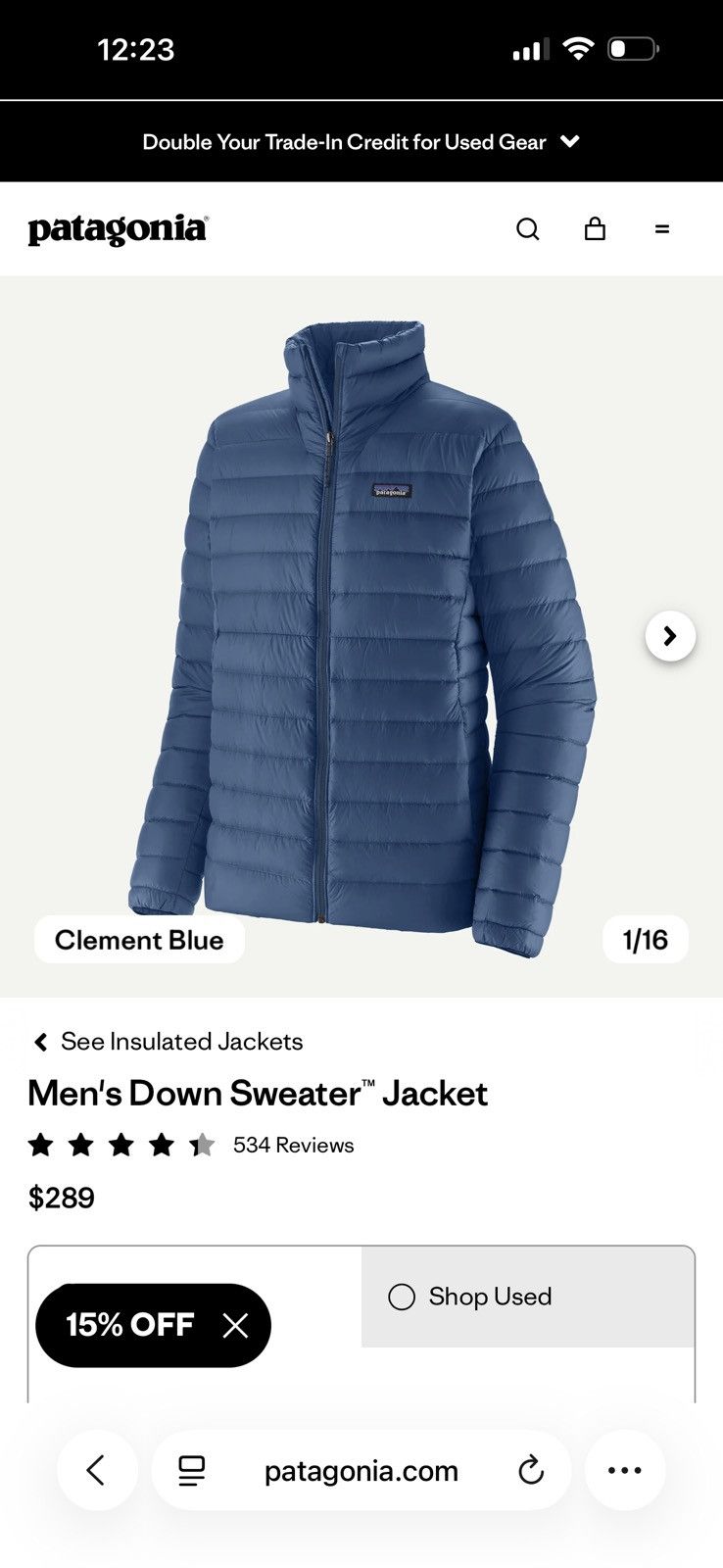 Patagonia Patagonia Down Sweater Size US L / EU 52-54 / 3 - 7 Thumbnail