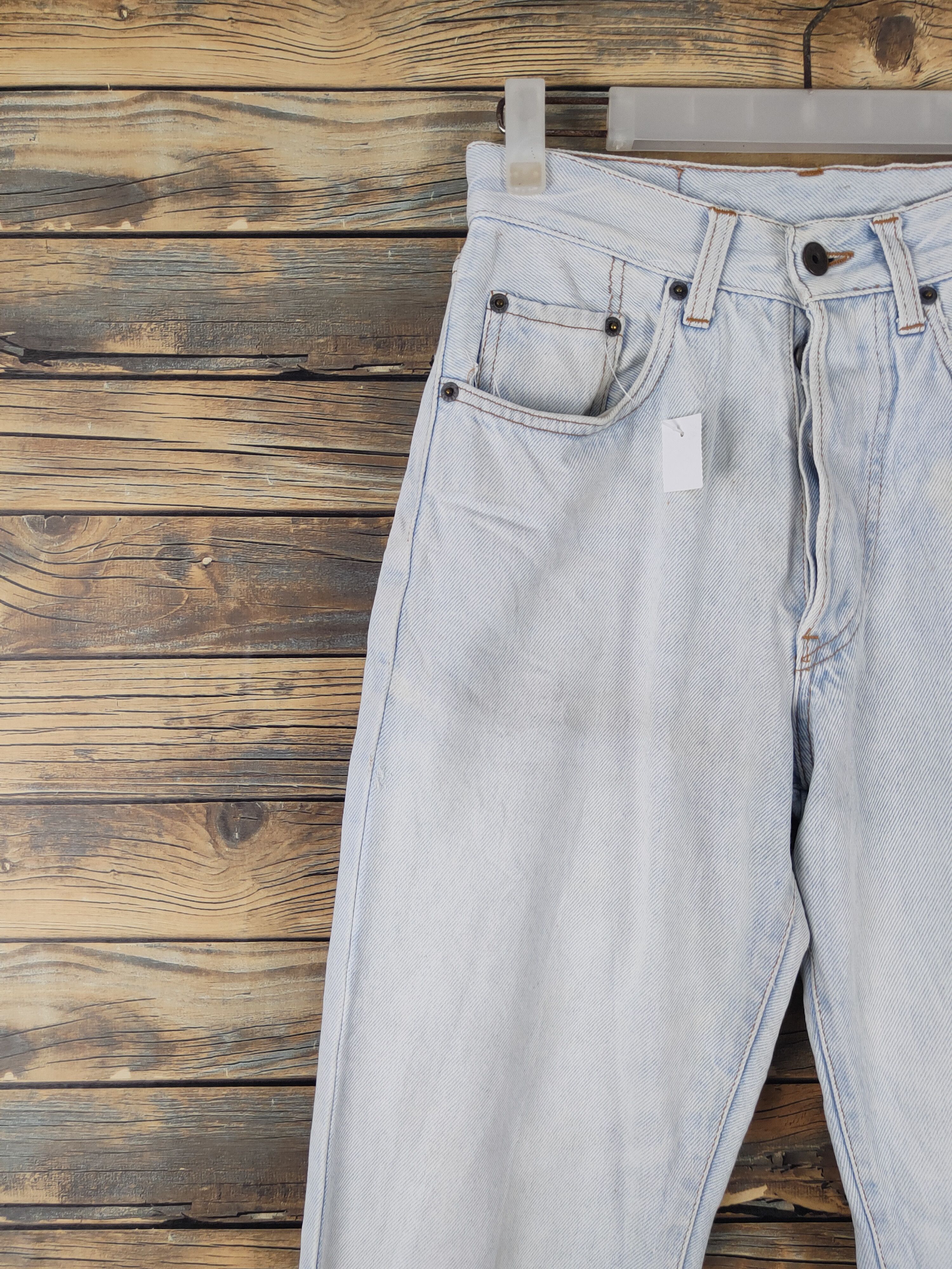 Vintage Liberto made in italy faded denim Ripped Jeans #W1987 Size US 27 - 3 Thumbnail