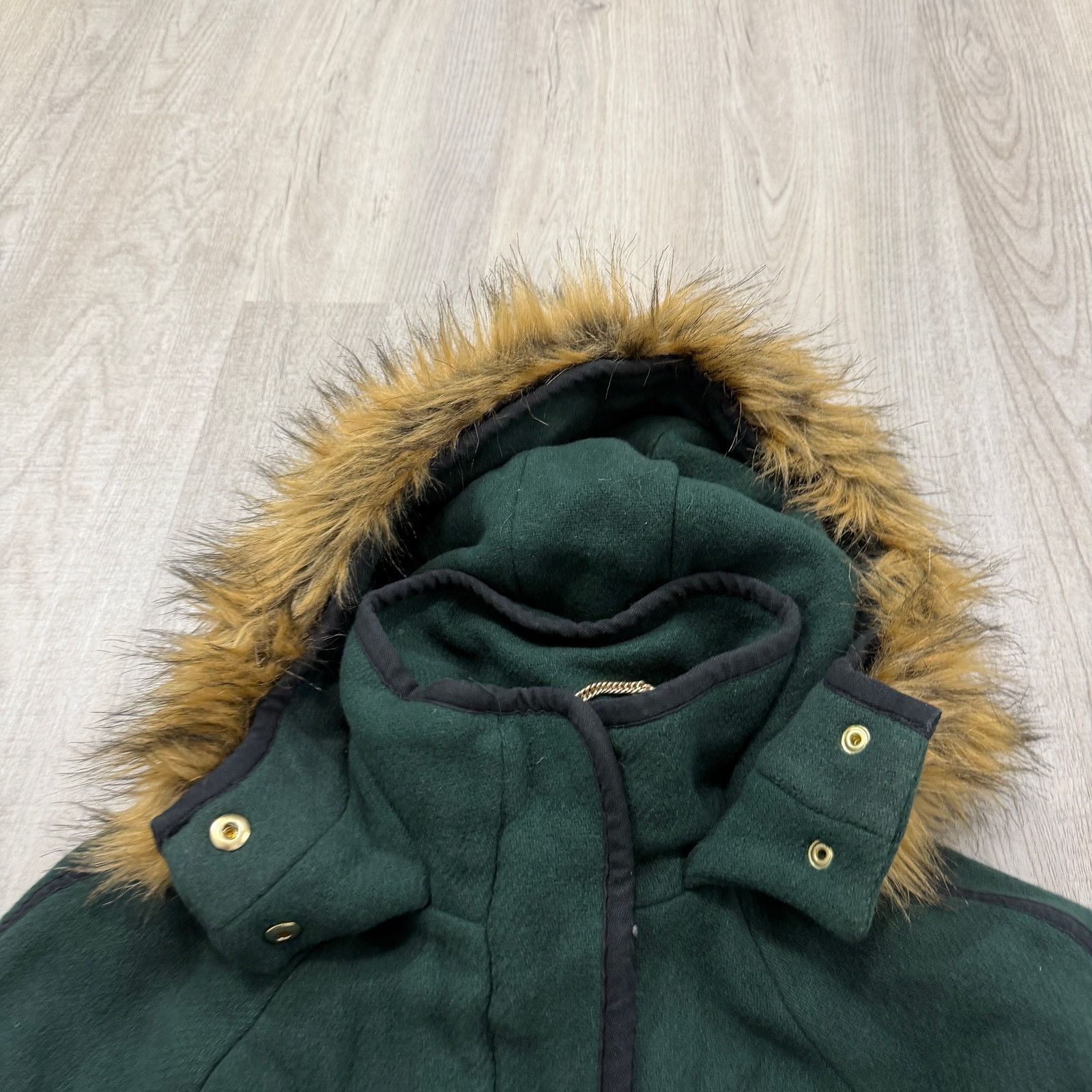 J.Crew J Crew Summit Wool Parka Coat Women's 0P Italian Stadium Size XS / US 0-2 / IT 36-38 - 5 Thumbnail