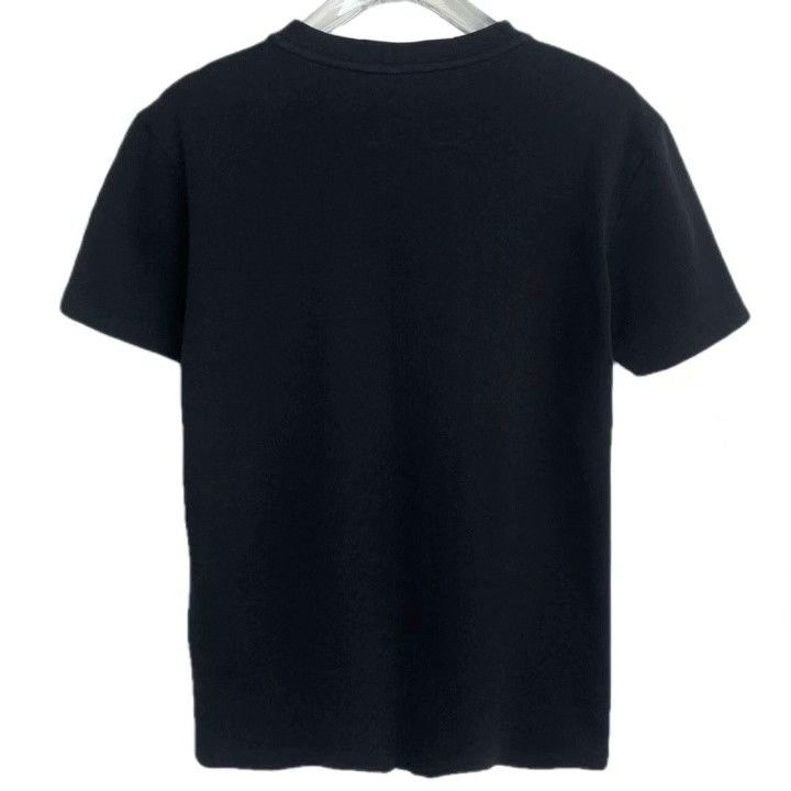 Louis Vuitton Louis Vuitton Black Logo Print Cotton T-Shirt Size US M / EU 48-50 / 2 - 2 Thumbnail