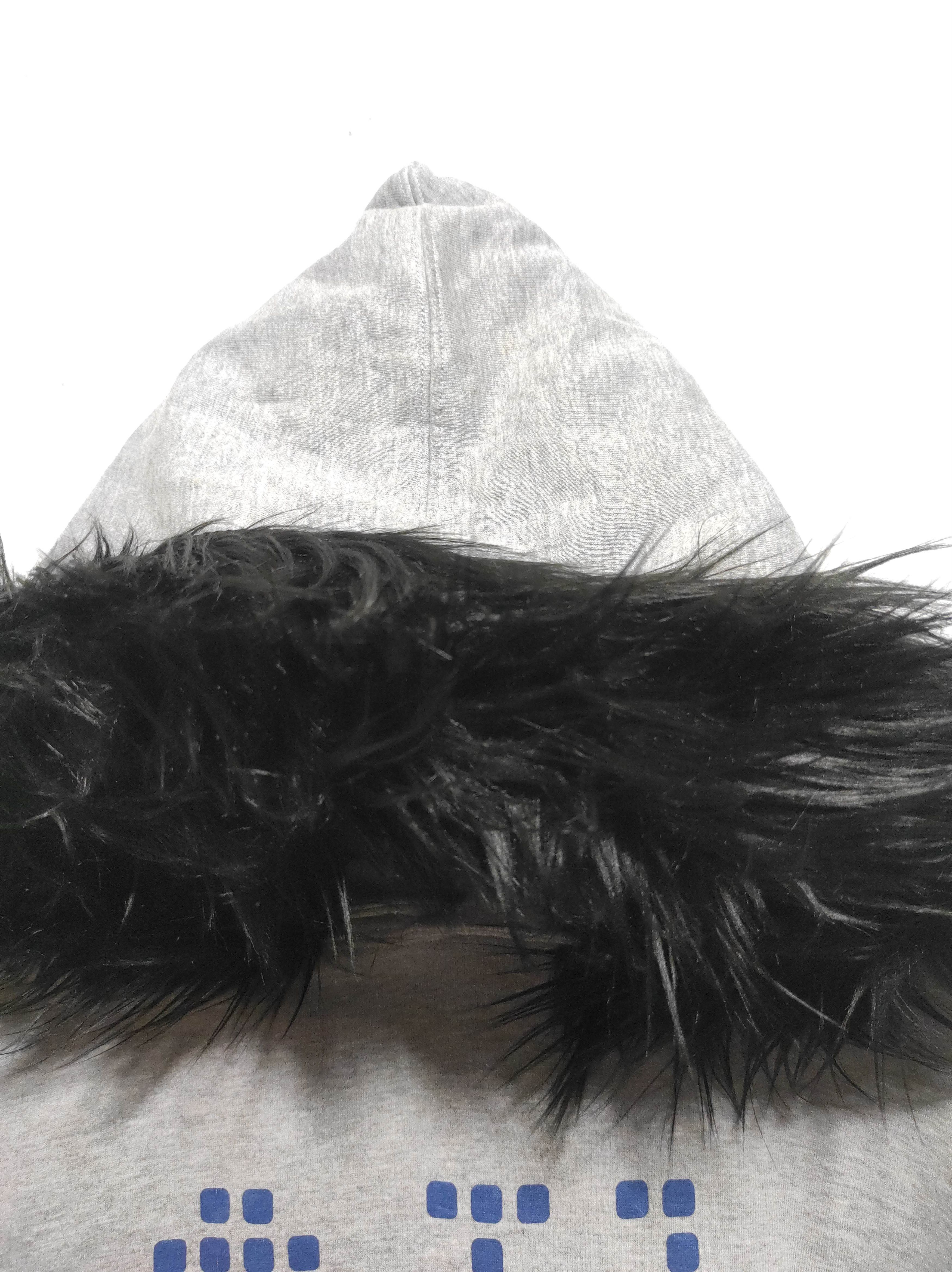 Xlarge Vintage XLARGE Fur Hoodie made in Rusia Size US XL / EU 56 / 4 - 9 Thumbnail