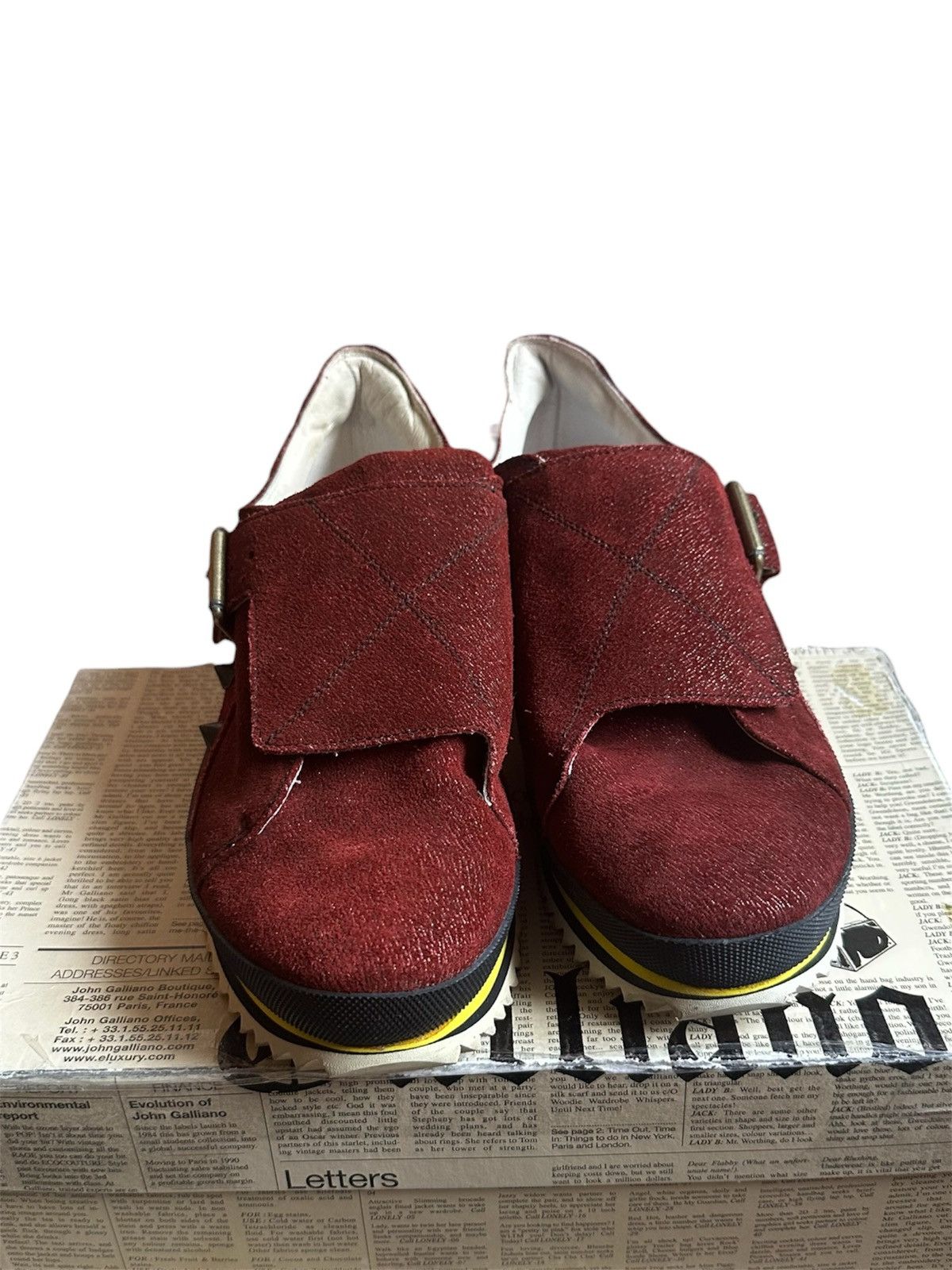 John Galliano John Galliano 90’s Vibram Sole Size US 9.5 / EU 42-43 - 2 Thumbnail