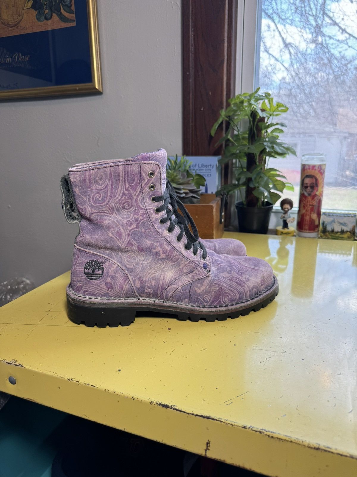 Prince × Timberland Purple Reign x Timberland Prince Purple Boots Size US 9 / IT 39 - 2 Thumbnail