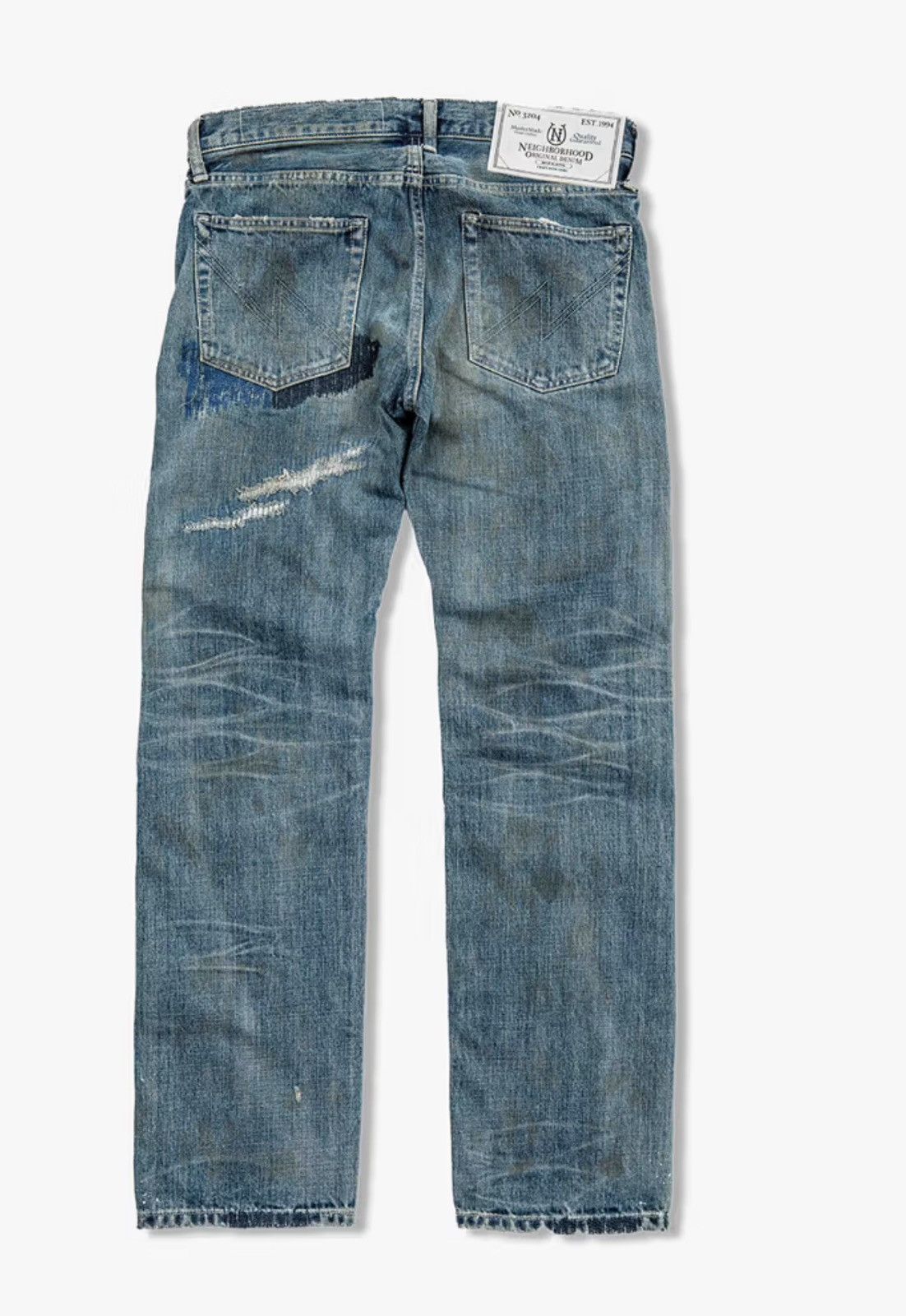Neighborhood Neighborhood 2017 “Gritty Savage” Limited Edition Denim Size US 34 / EU 50 - 2 Thumbnail