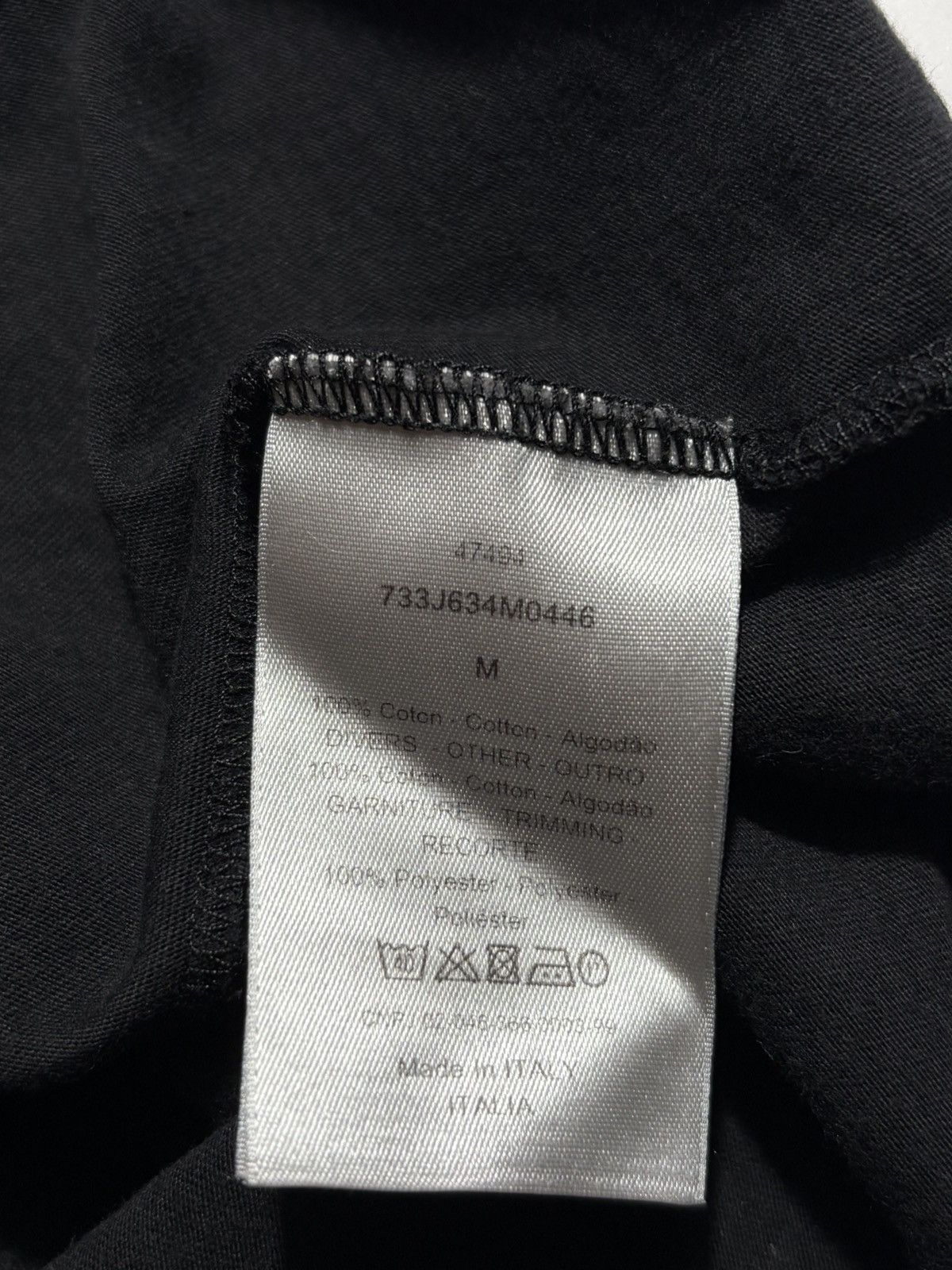 Dior DIOR HOMME 2017 ROSES TEE Size US M / EU 48-50 / 2 - 7 Thumbnail