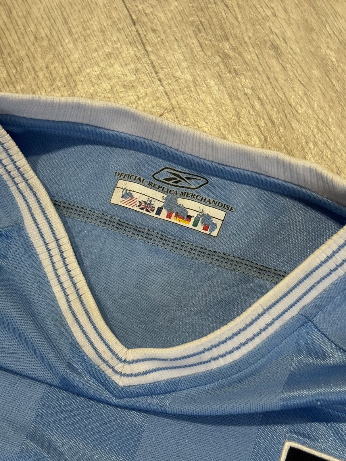 Vintage 🔷Vintage Reebok Manchester City 2003/04 Soccer jersey🔷 Size US S / EU 44-46 / 1 - 5 Thumbnail
