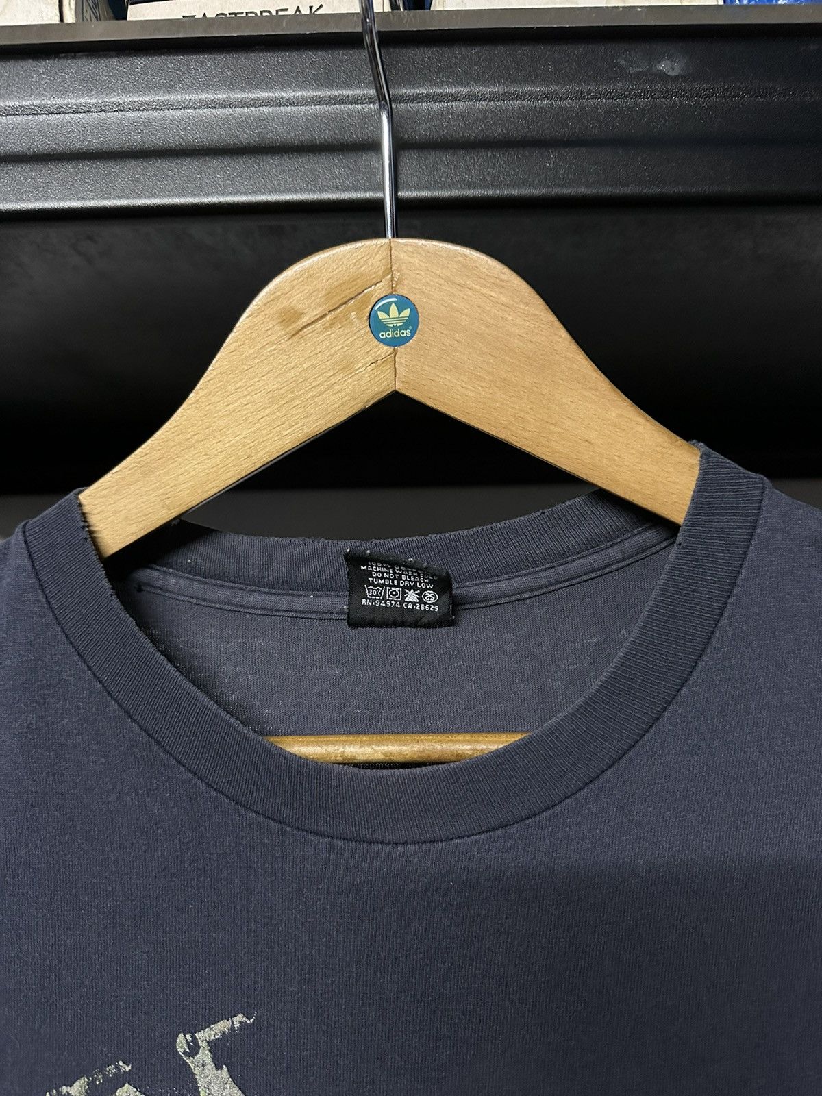 Stussy × Vintage Vintage Stussy International Tribe Distressed Tee Size US L / EU 52-54 / 3 - 5 Thumbnail