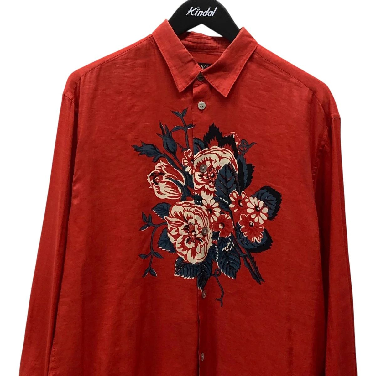 Yohji Yamamoto Y's/yohji yamamoto pour homme/red/ Long-sleeved shirt Size US XXL / EU 58 / 5 - 3 Thumbnail