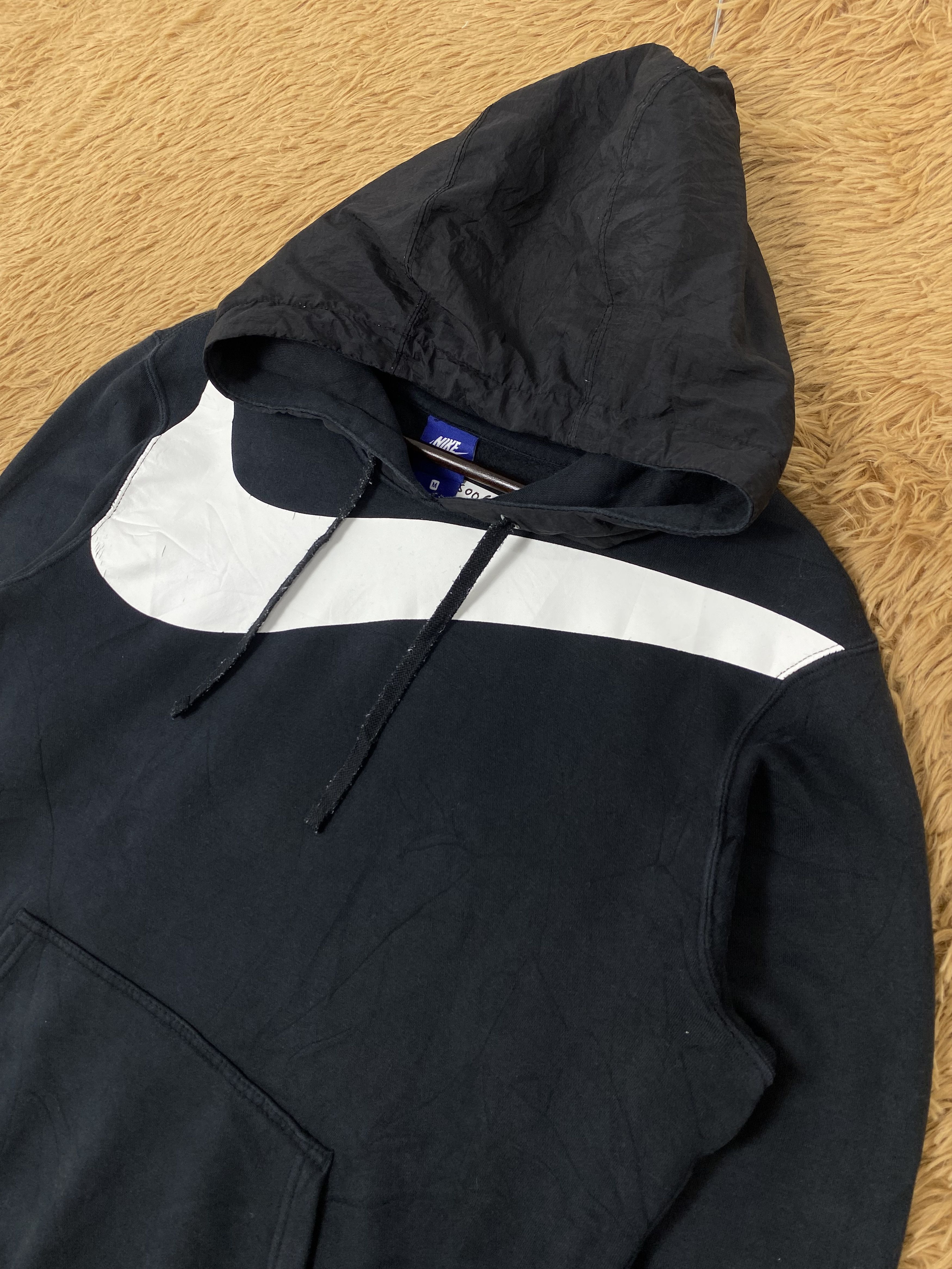 Nike Vintage Nike Swoosh Blue Label Big Logo Hoodie PS0066 Size US S / EU 44-46 / 1 - 2 Thumbnail