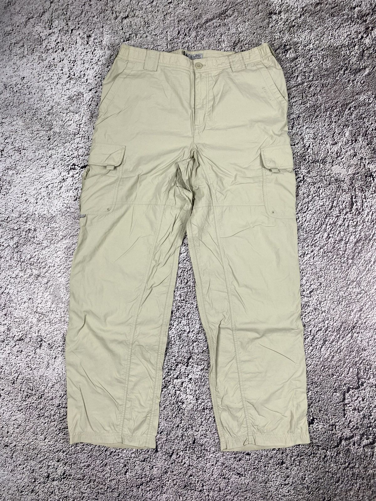 Columbia Vintage Y2K Columbia wide nylon cargo outdoor pants 00s Size US 32 / EU 48 - 1 Thumbnail