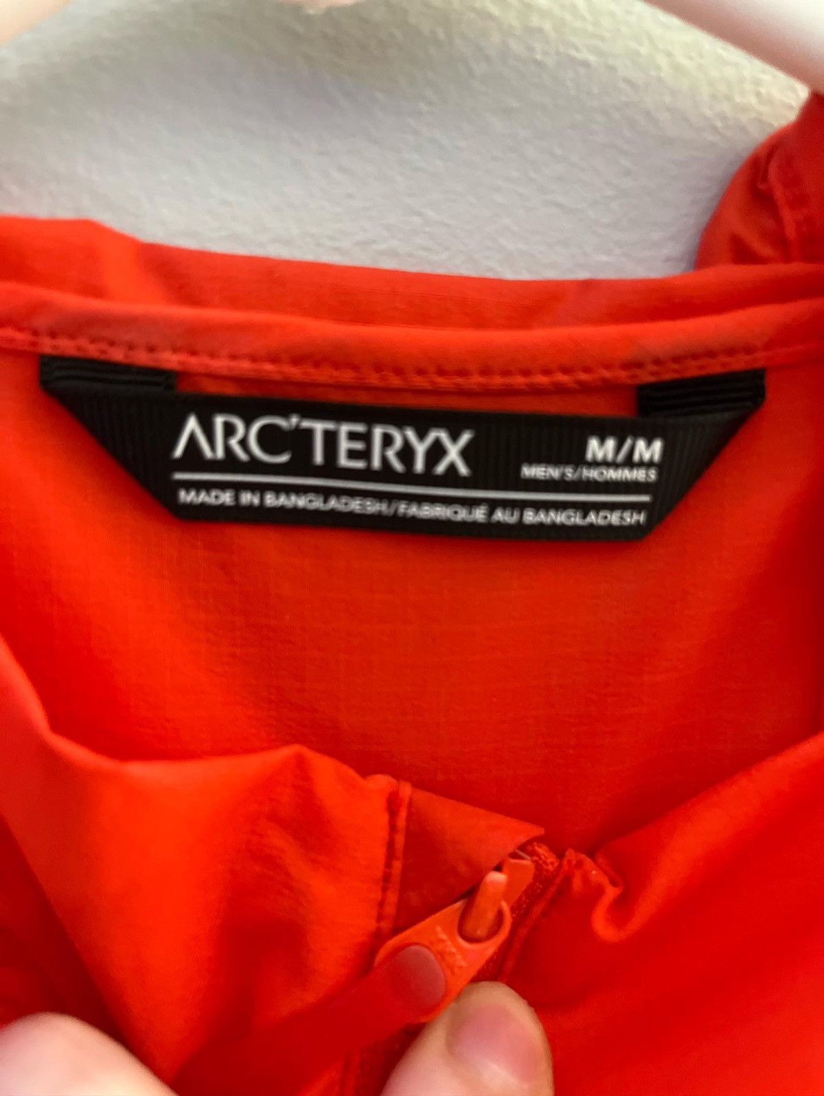 Arc'teryx Arc’teryx lightweight zip up shell jacket bright red Size US M / EU 48-50 / 2 - 3 Thumbnail