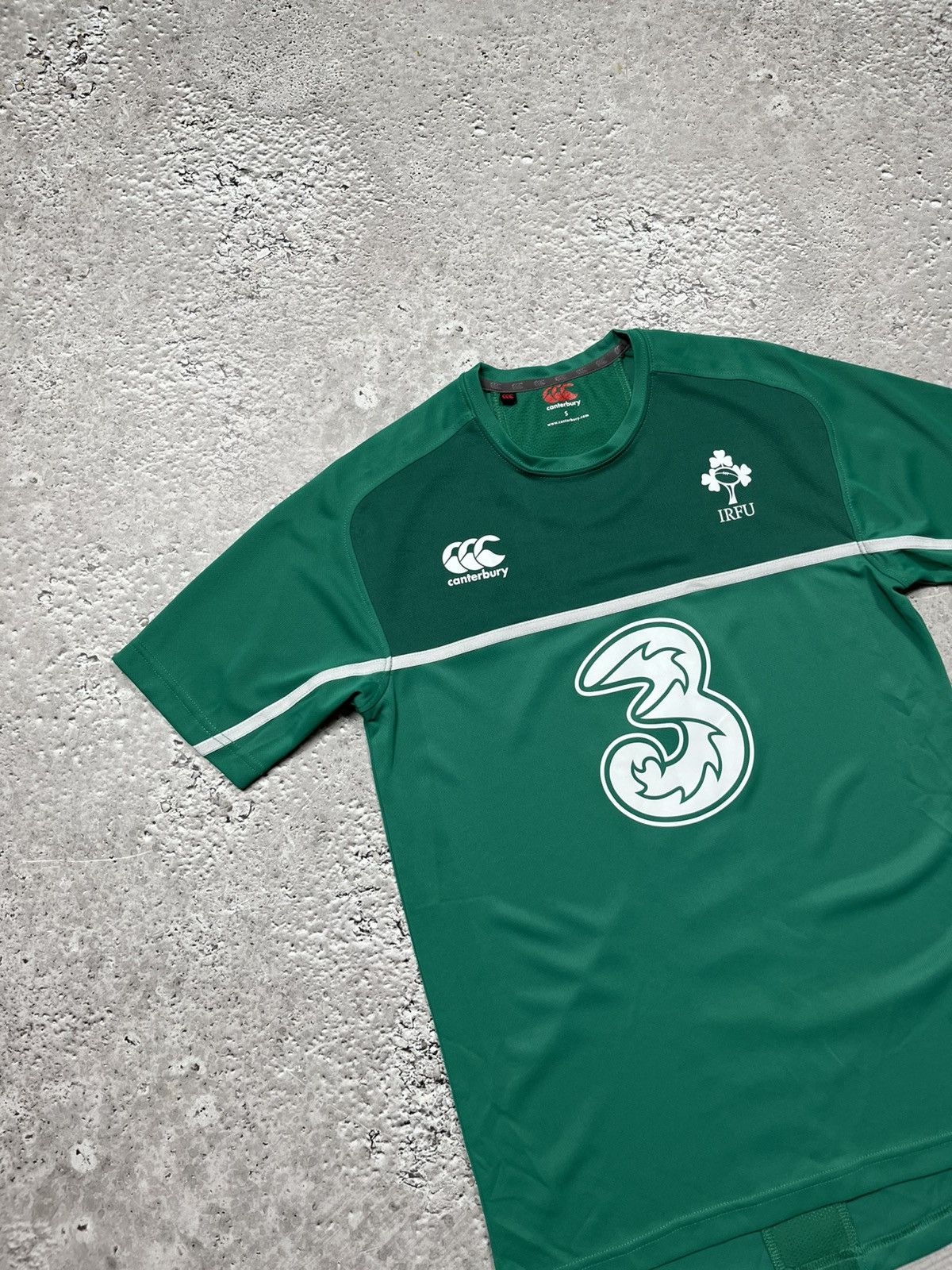 Canterbury of New Zealand Canterbury IRFU Ireland Rugby Green Jersey Shirt Size S Size US S / EU 44-46 / 1 - 3 Thumbnail