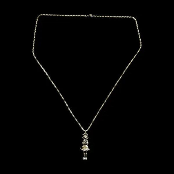 Jewelry Punk Necklace Gothic Chain Size ONE SIZE - 2 Thumbnail