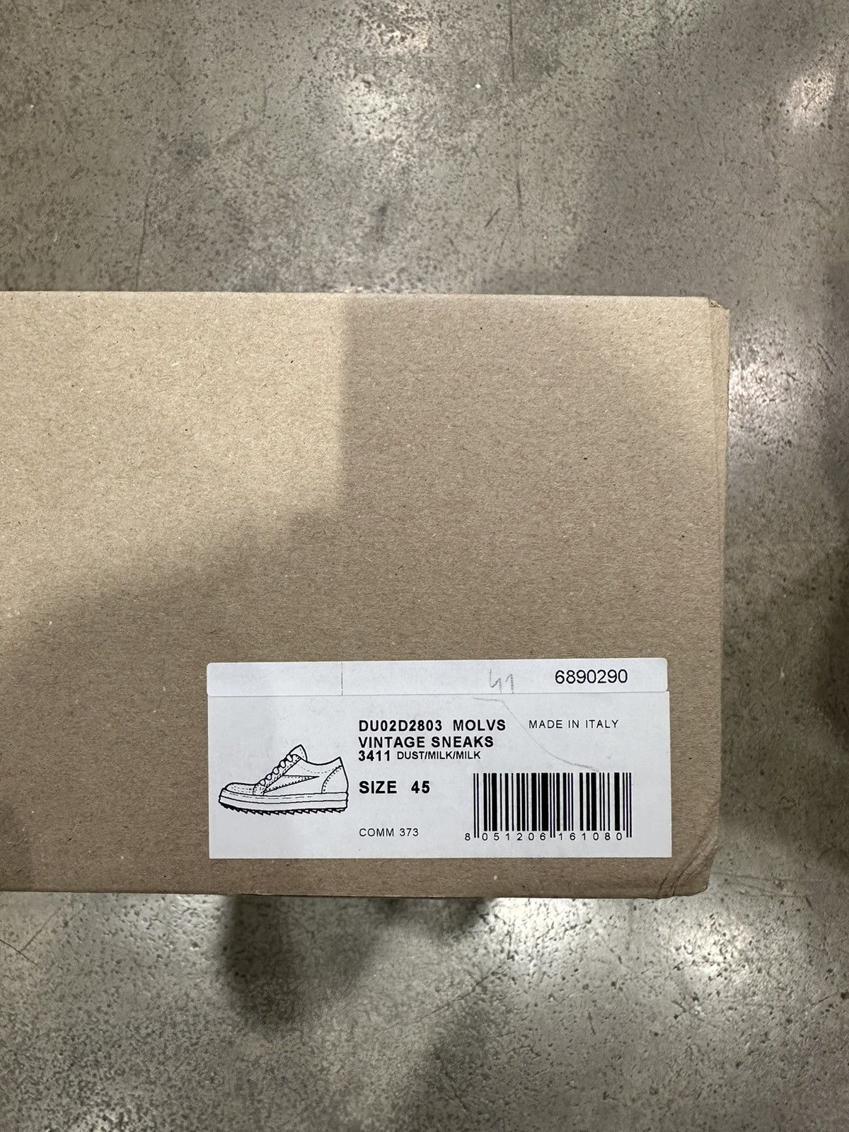 Rick Owens Drkshdw RICK OWENS - DRKSHDW Vintage Sneaker Dust Size US 12 / EU 45 - 7 Thumbnail