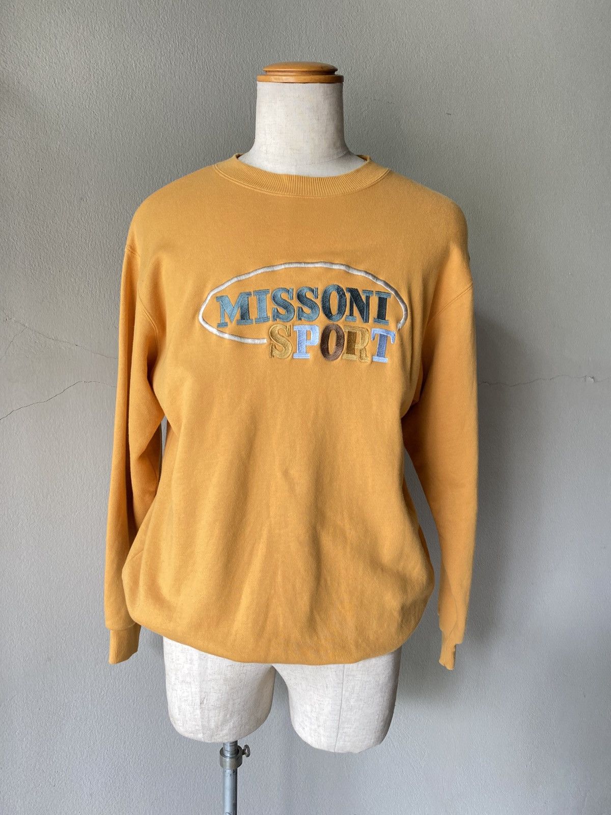 Missoni MISSONI SPORT Yellow Sweatshirt Size US L / EU 52-54 / 3 - 12 Thumbnail