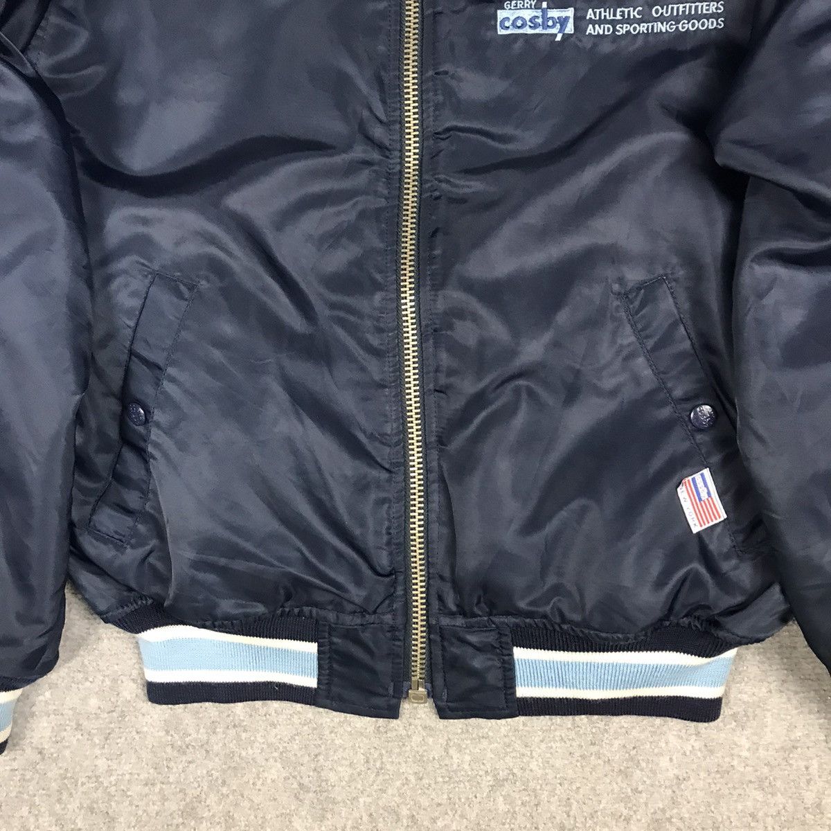 Japanese Brand VINTAGE COSBY NEW YORK EMBROIDERY JACKET Size US L / EU 52-54 / 3 - 4 Thumbnail