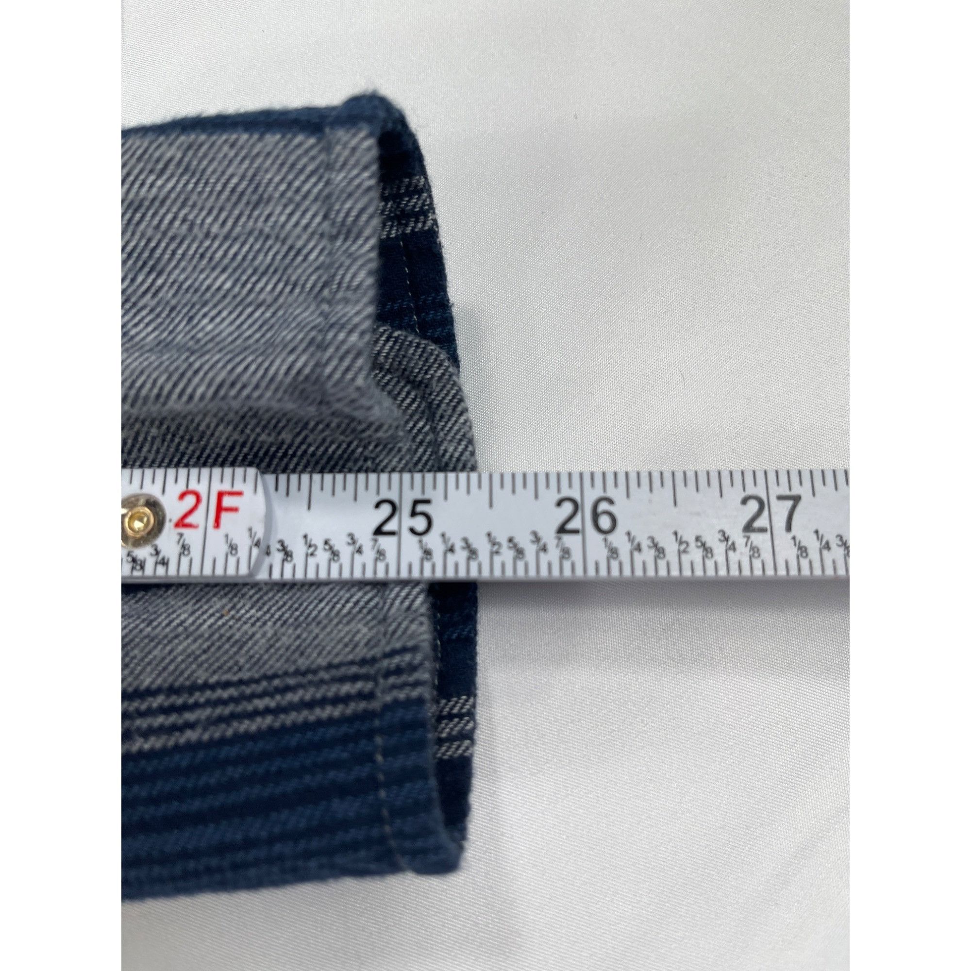 Aeropostale Aeropostale SKU 7607 Mens Blue And gray Striped Button Down Size US L / EU 52-54 / 3 - 8 Thumbnail