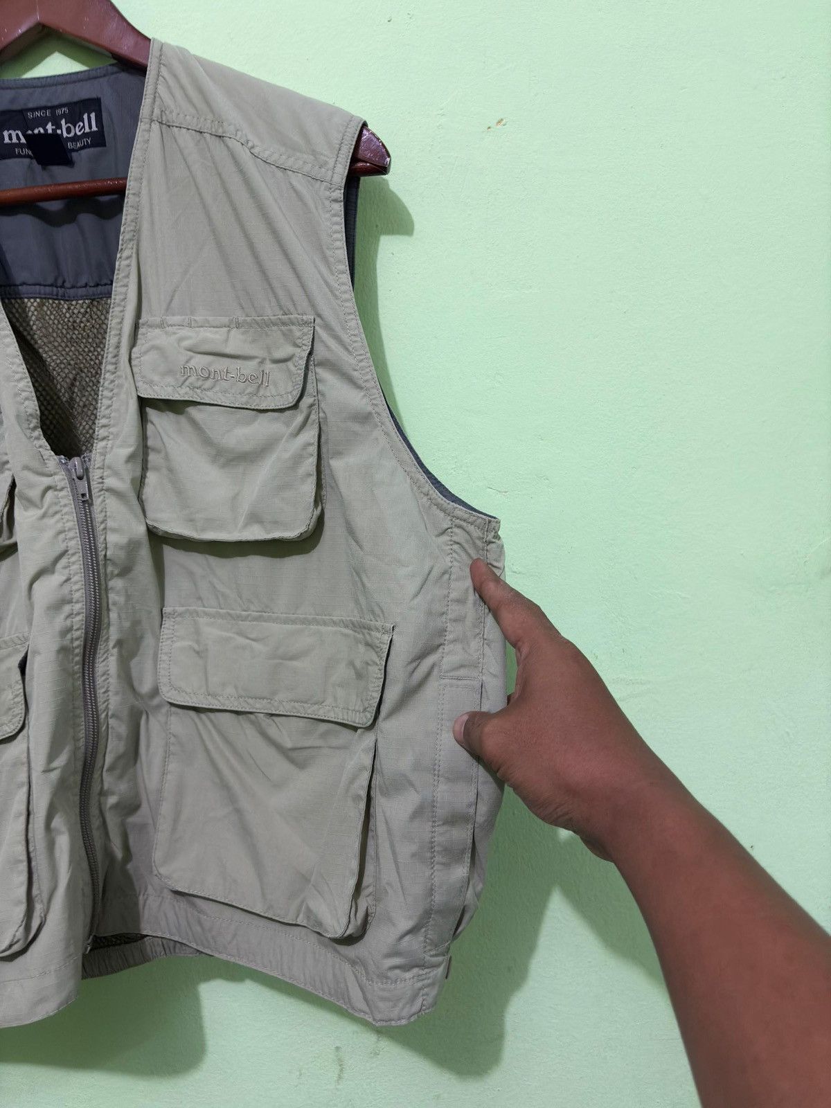Montbell VTG Montbell Multi Pocket Vest Design Size US M / EU 48-50 / 2 - 3 Thumbnail