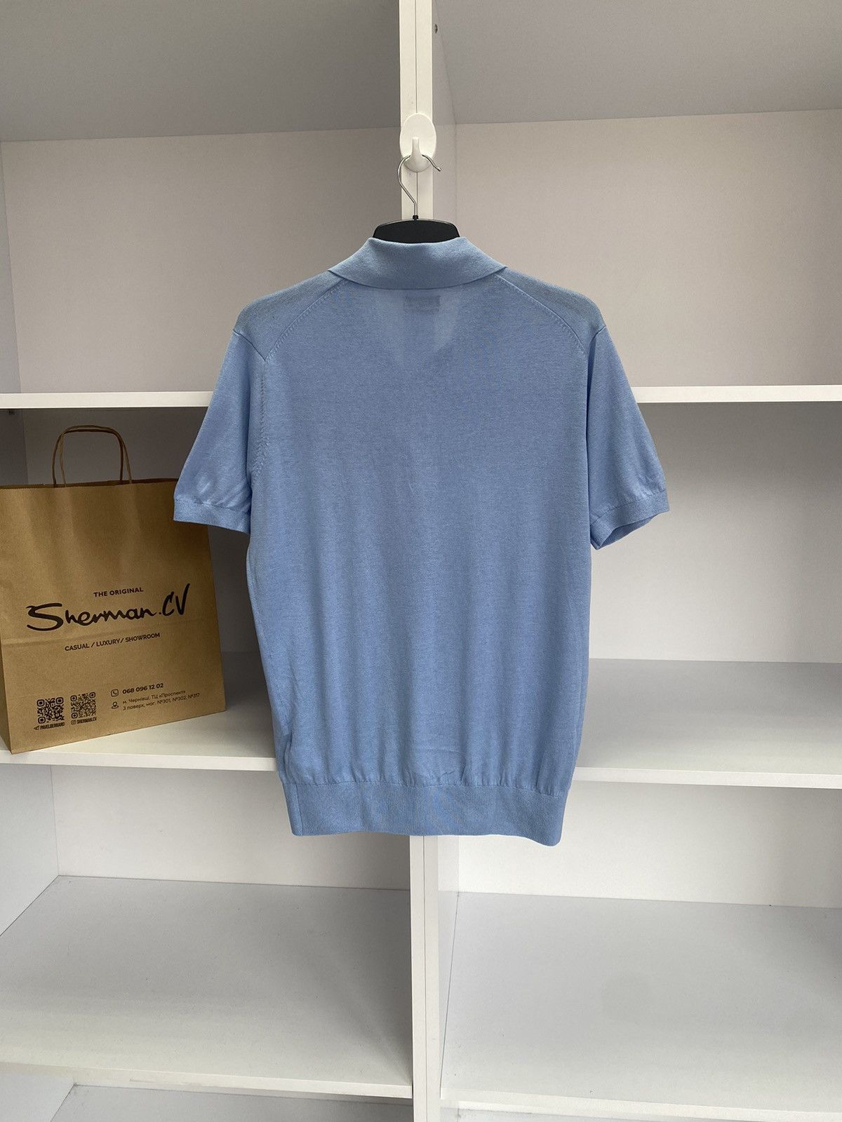 Designer × Vintage Vintage Gutteridge cotton and silk Polo shirt Size US M / EU 48-50 / 2 - 9 Thumbnail