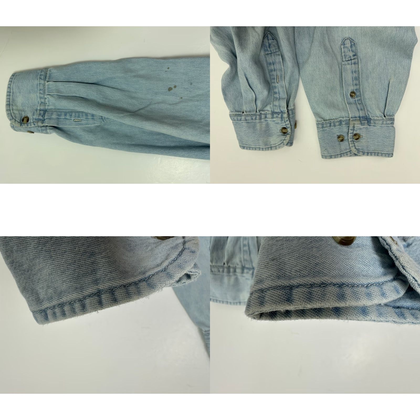 Vintage VINTAGE Rivers End Denim Shirt Men 3XL Harley-Davidson Owners Groups Button-Down Eagle Blue 90s Biker Hipster Outdoor NOD Mens Size US XXL / EU 58 / 5 - 10 Thumbnail