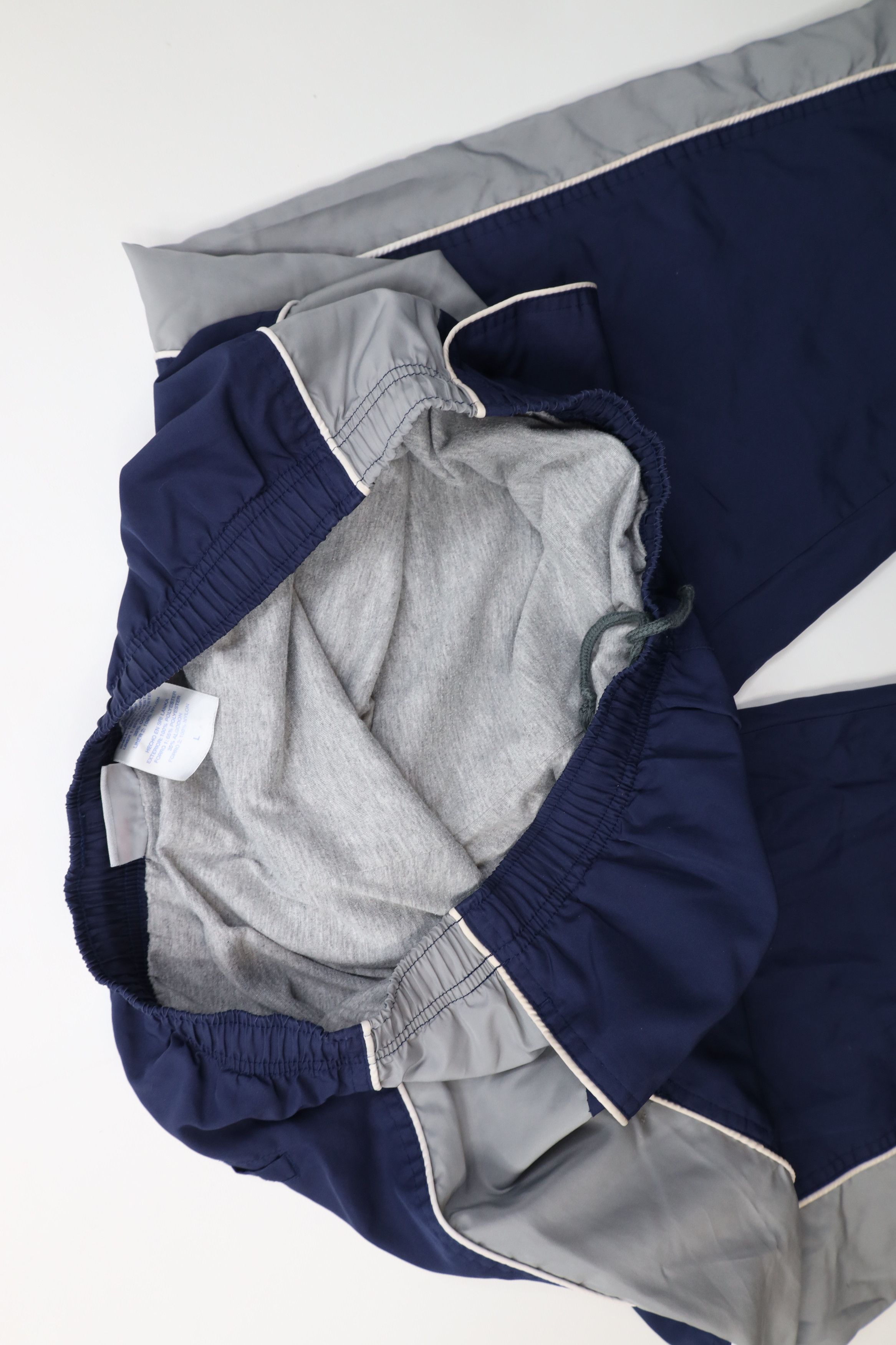 Reebok Vintage 90s Y2K Reebok Lined Joggers Jogger Pants Blue Size US 36 / EU 52 - 12 Thumbnail