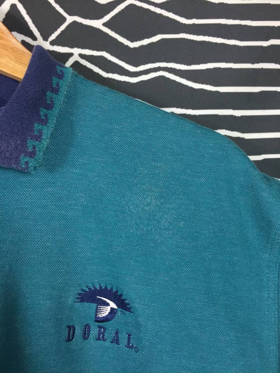 Vintage Vtg HEAD Tennis Brand Aztec Native Style Polo Tee Size US M / EU 48-50 / 2 - 4 Thumbnail