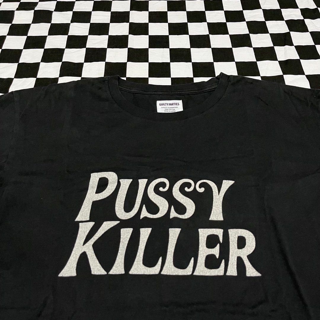 Wacko Maria Wacko Maria "Pussy Killer" Black Tshirt Size US XL / EU 56 / 4 - 2 Thumbnail
