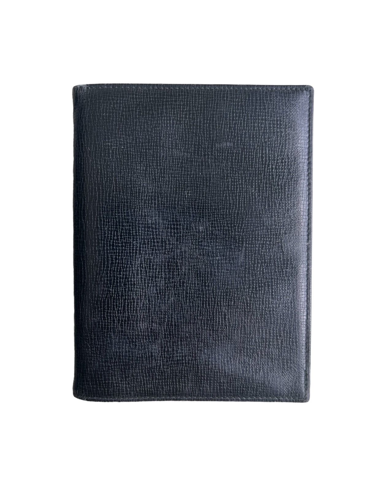 Bally OG Bally Minimal Black Leather Utility Passport & Wallets Size ONE SIZE - 3 Thumbnail
