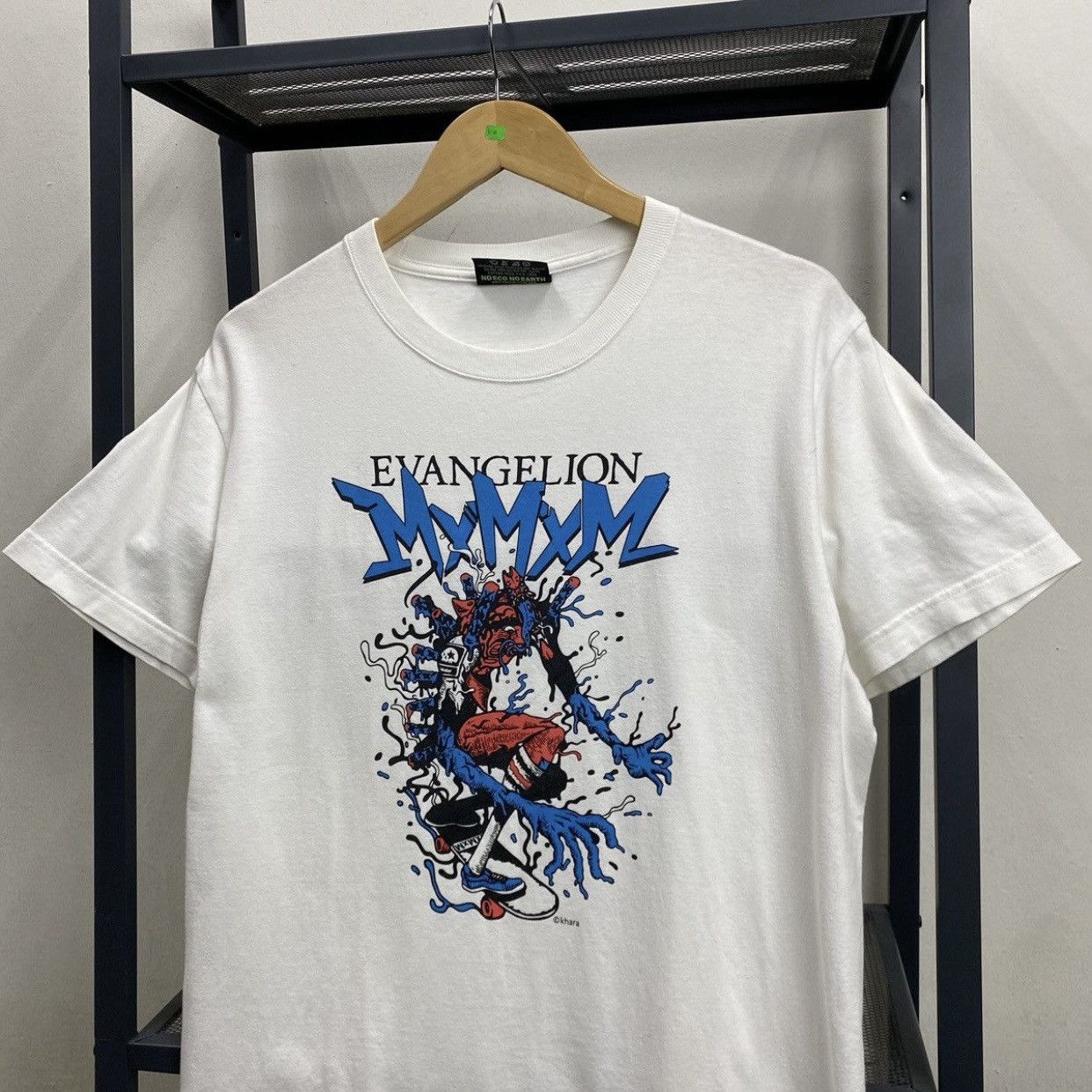 Anime Vintage Magical Mosh Misfits Evangelion Khara Very Rare Tee Size US M / EU 48-50 / 2 - 3 Thumbnail