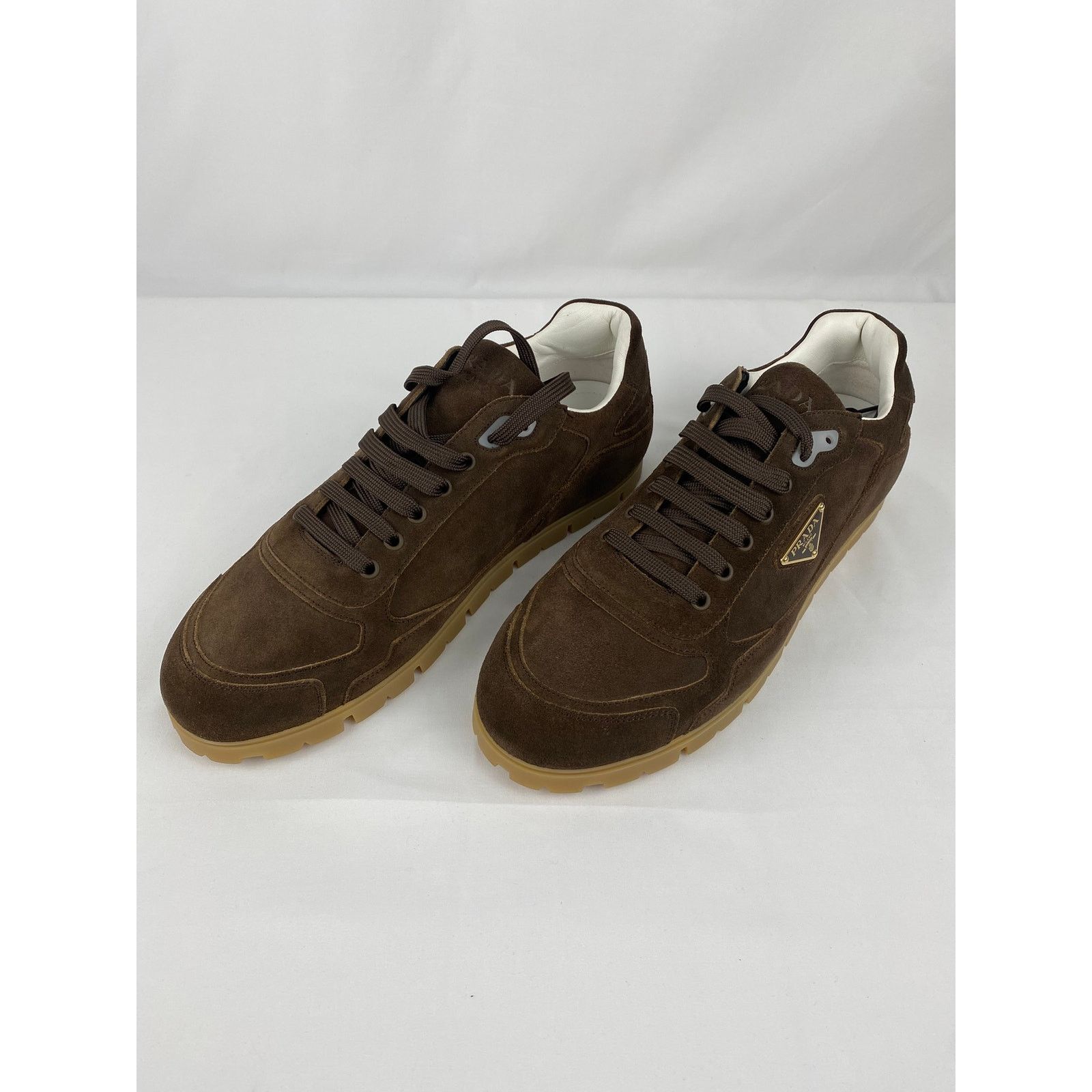 Prada o1rshd1 Calzature Uomo in Moro Size US 12 / EU 45 - 12 Thumbnail
