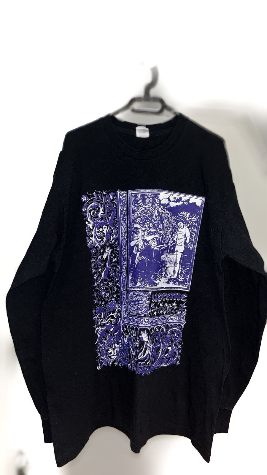 トップス Supreme Saint Sebastian Supreme Saint Sebastian L/S Tee Black Men's - SS24 - US