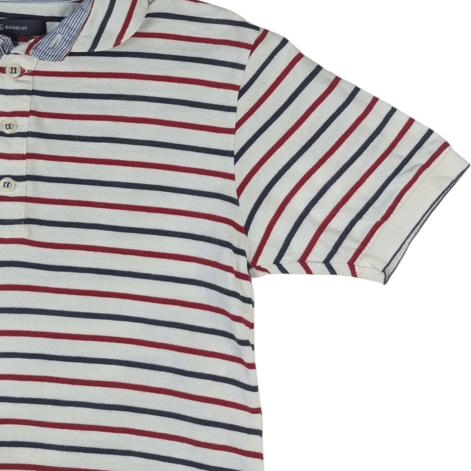 RAGEBLUE RAGEBLUE Striped Polo Shirt Size US S / EU 44-46 / 1 - 6 Thumbnail