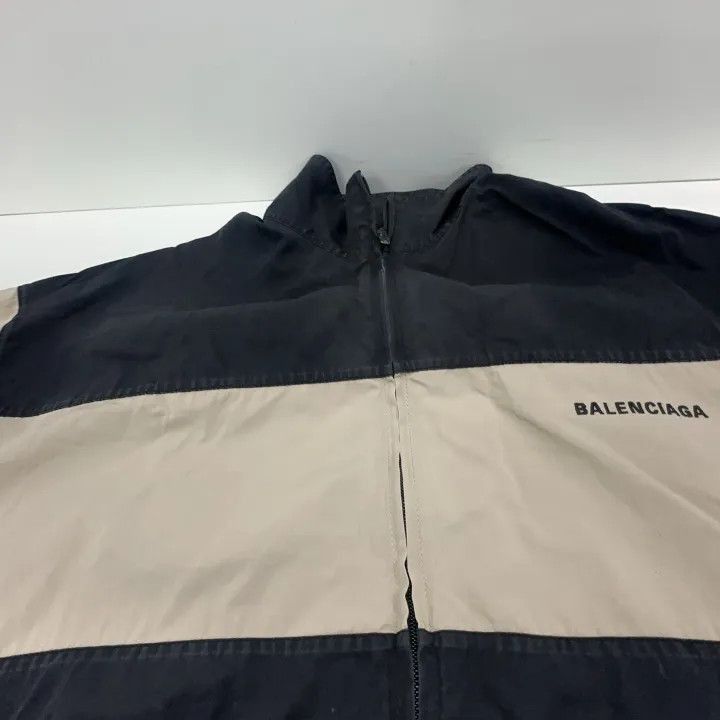 Balenciaga Balenciaga Colorblocked High Neck Long Sleeve J