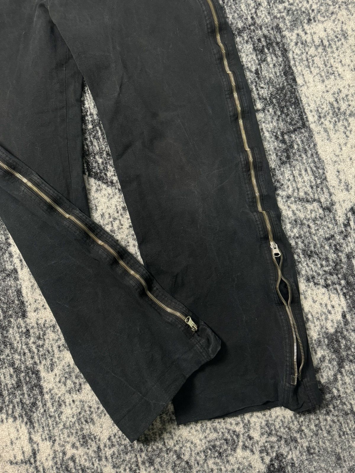 Vintage Transcontinents trans continents zipped bondage punk jeans Size US 32 / EU 48 - 6 Thumbnail