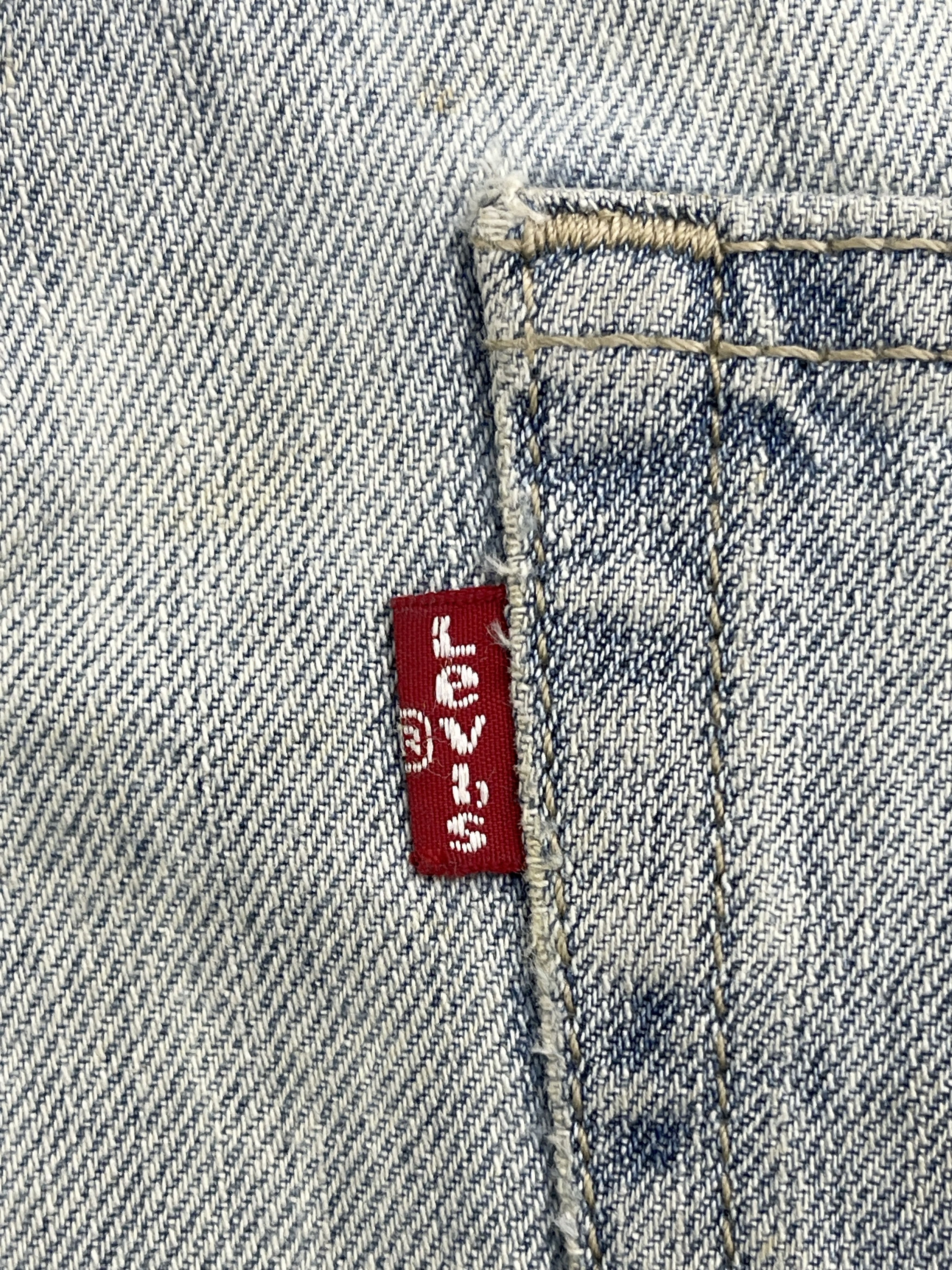 Levi's × Vintage Relaxed Straight Vintage Levis 559 Faded Blue Jeans DP2494 Size US 36 / EU 52 - 6 Thumbnail