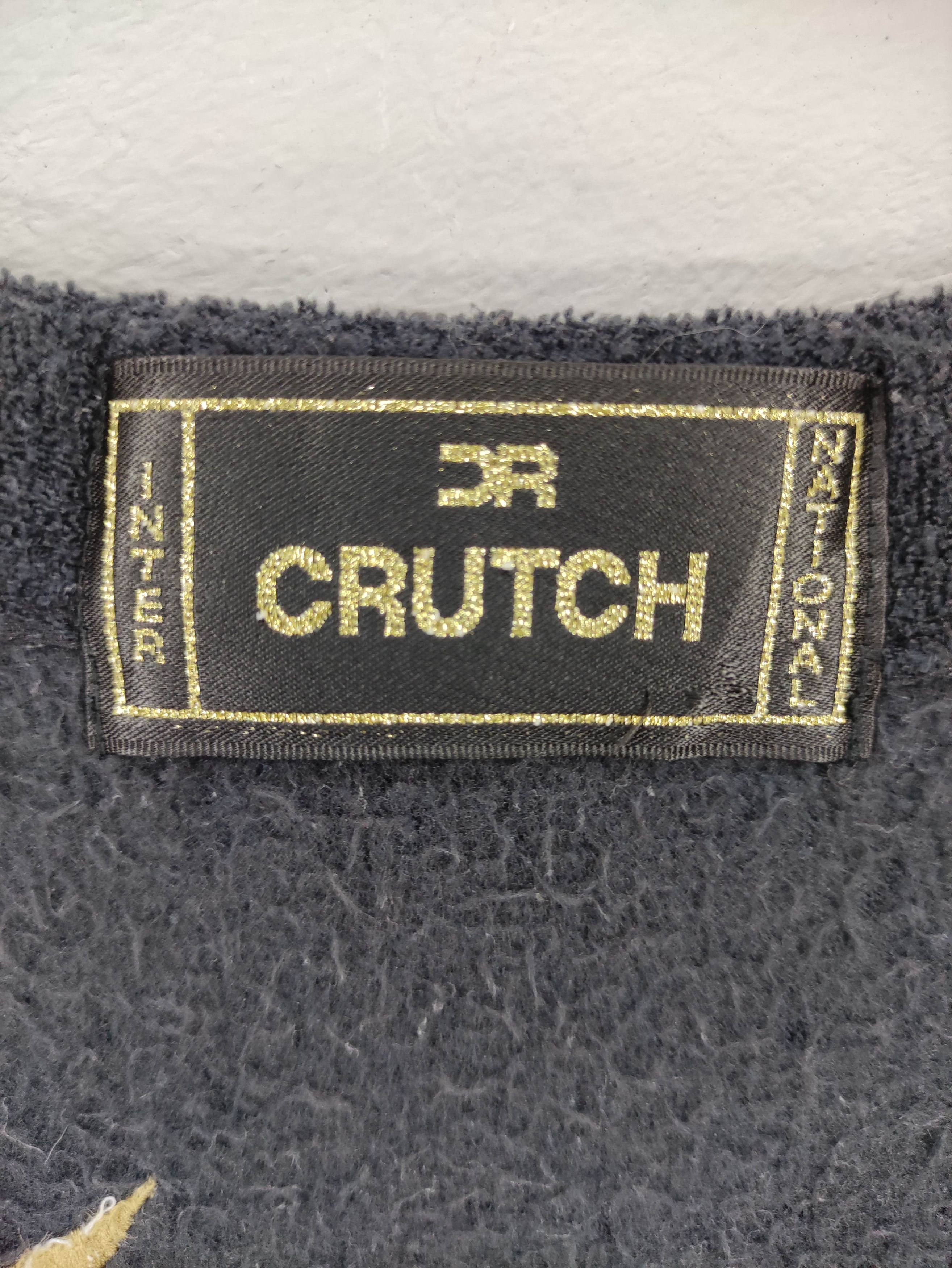 Japanese Brand Vintage Crutch Vest Fleece Zipper Size US M / EU 48-50 / 2 - 5 Thumbnail