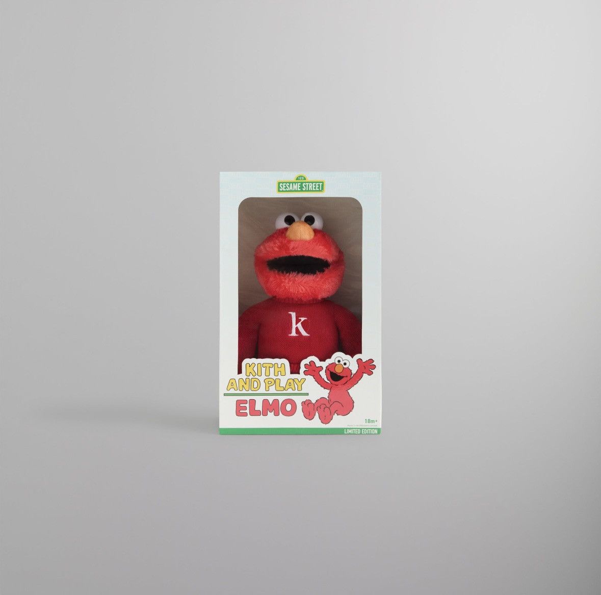 Kith × Ronnie Fieg Kith for Sesame Street Kith and Play Elmo Plush Size ONE SIZE - 12 Thumbnail