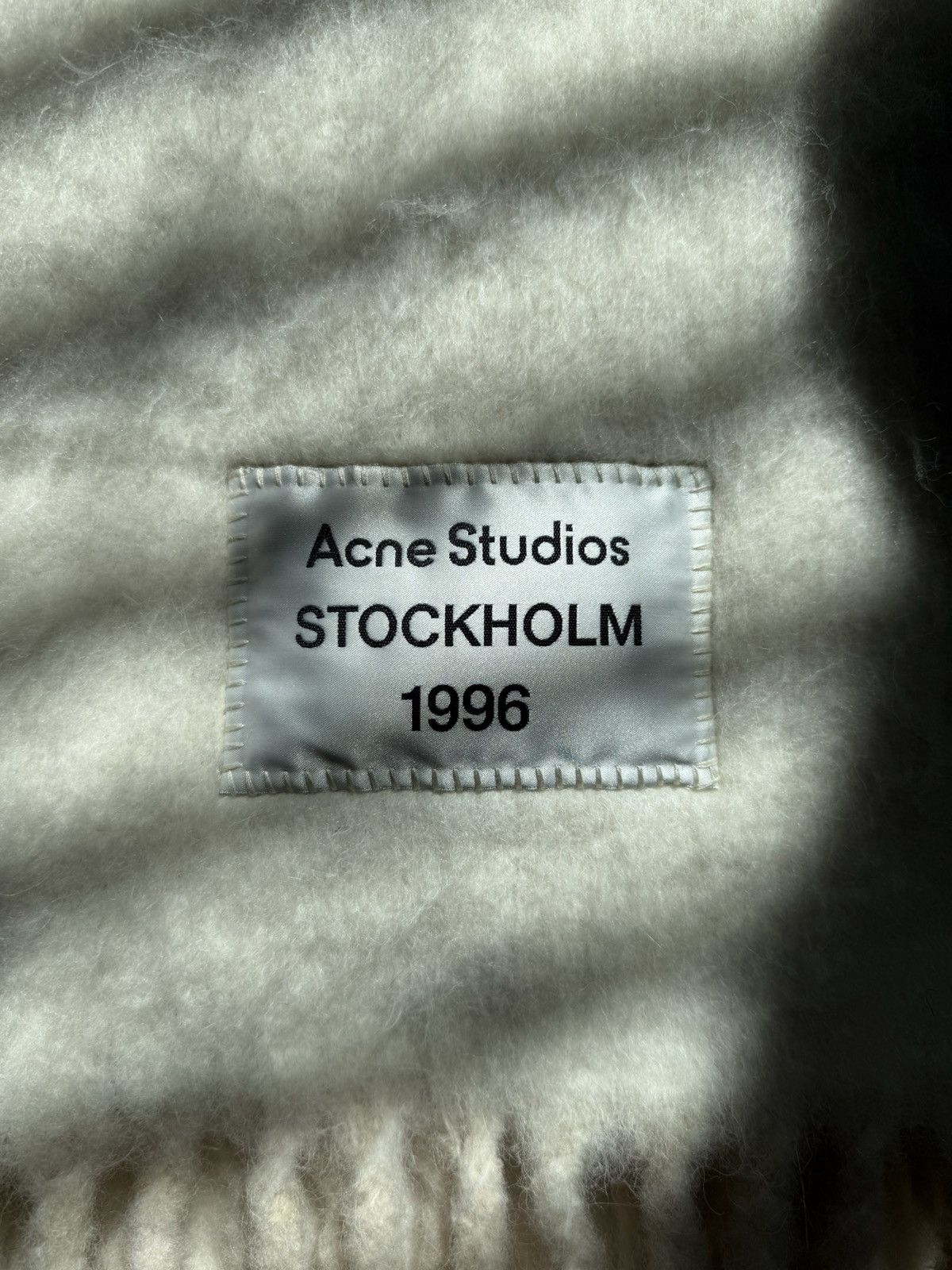 Acne Studios Acne Studios Bicolor Alpaca Scarf Size ONE SIZE - 4 Thumbnail