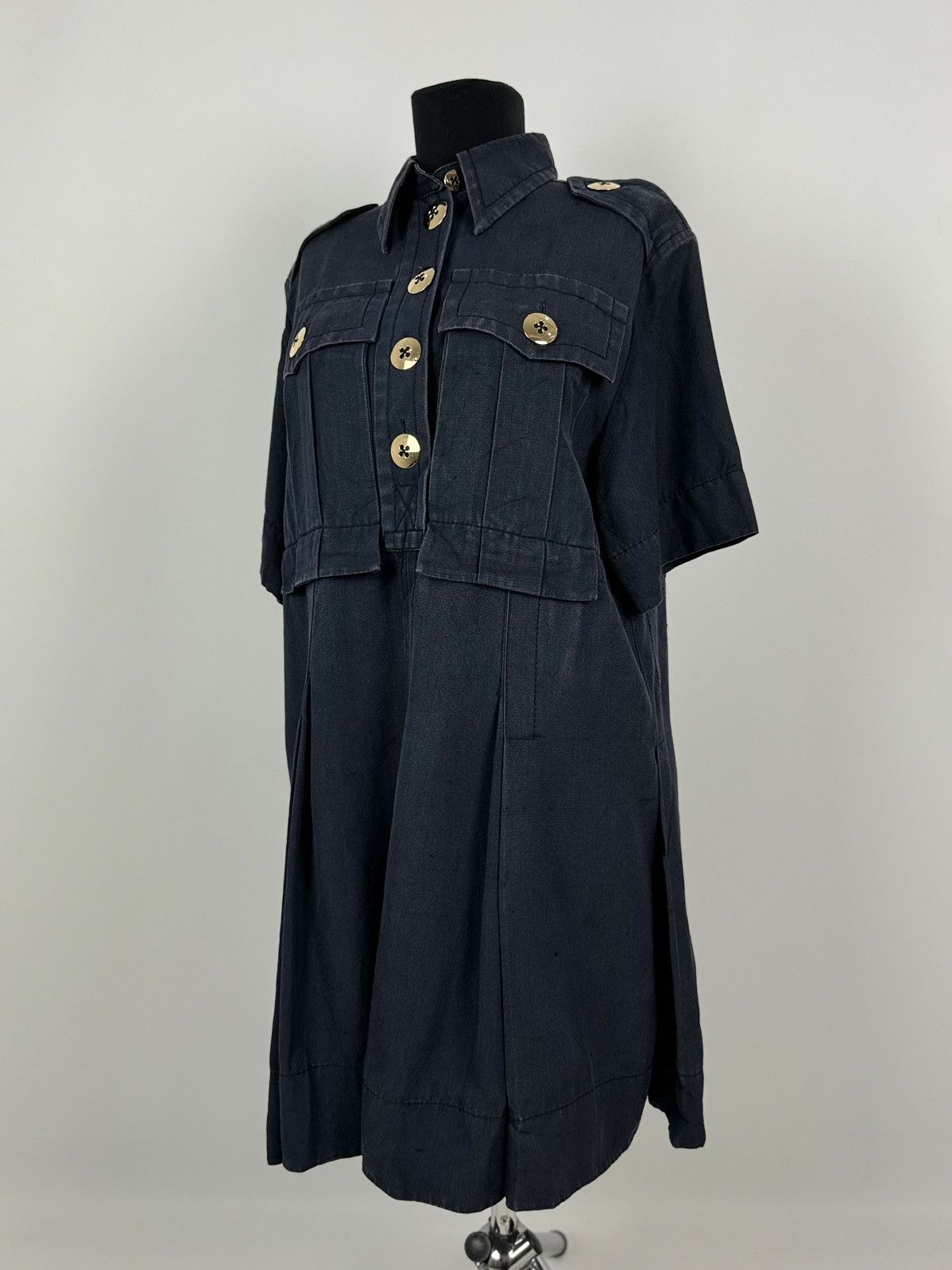 Marc Jacobs Marc Jacobs Chest Pockets Midi Silk Dress Made in USA Size M / US 6-8 / IT 42-44 - 1 Thumbnail