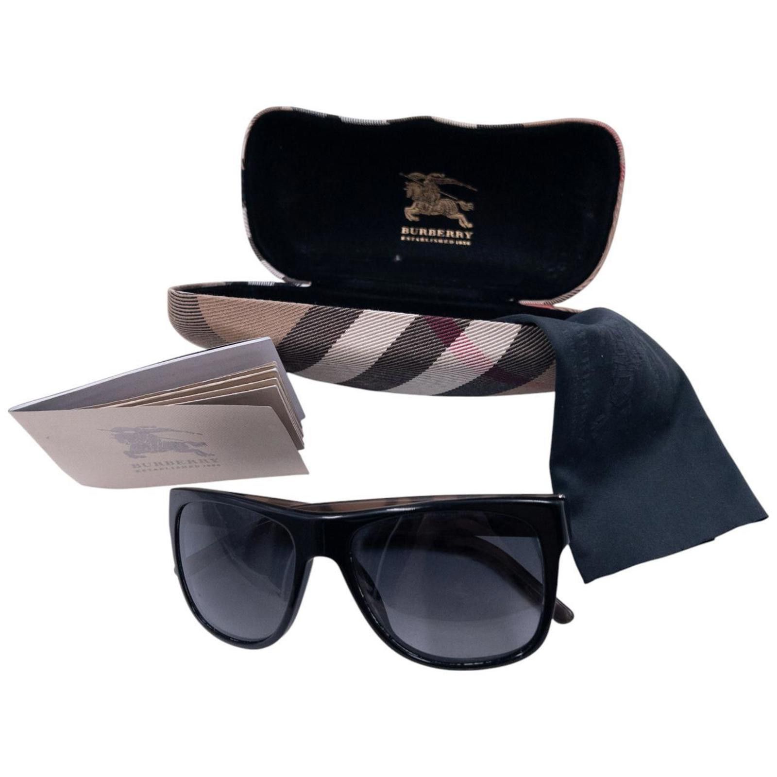 Burberry Vintage Burberry Nova Check Sunglasses Size ONE SIZE - 8 Thumbnail