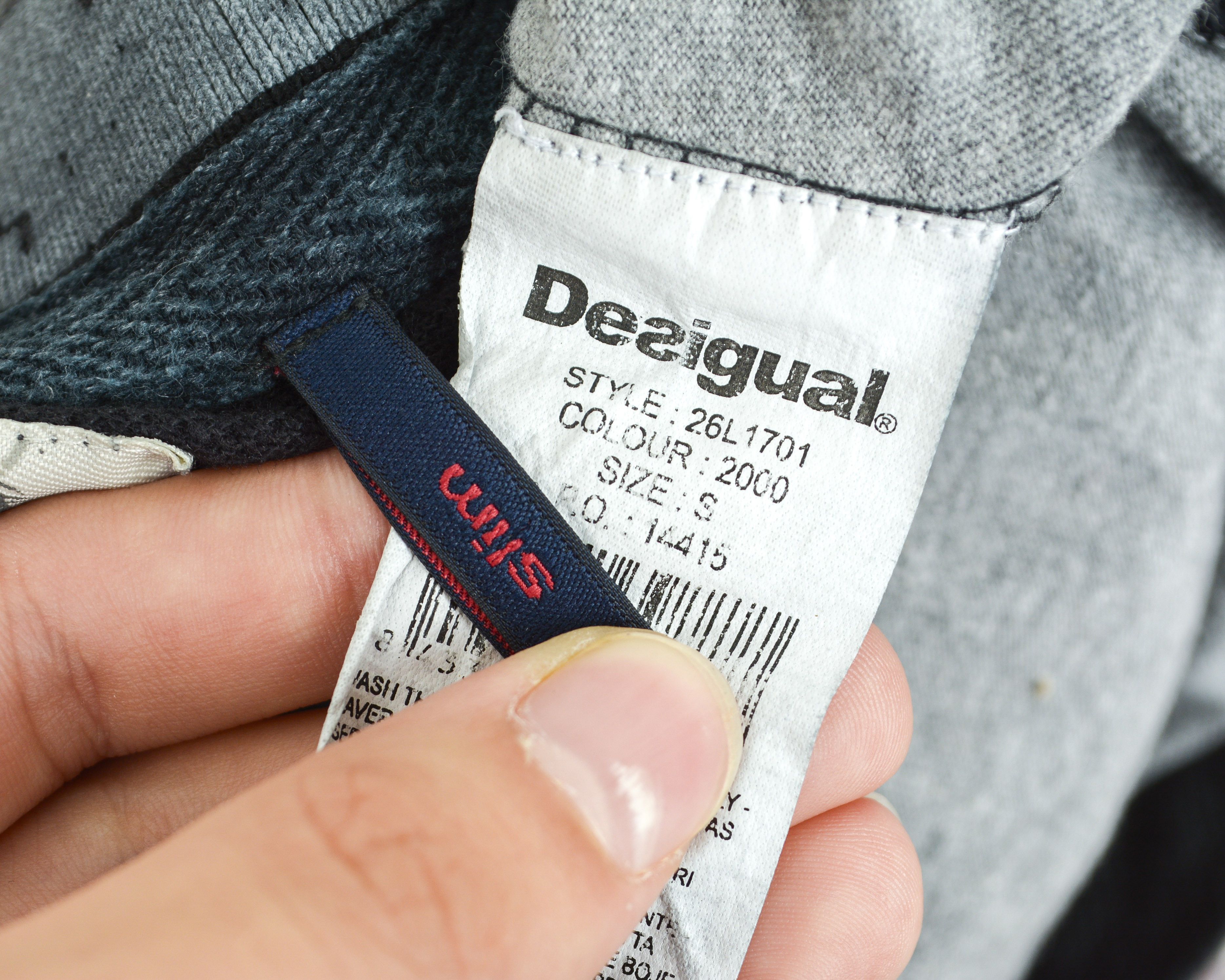 Desigual Slim Fit S Polo Shirt Short Sleeve T-shirt Cotton Size US S / EU 44-46 / 1 - 3 Thumbnail