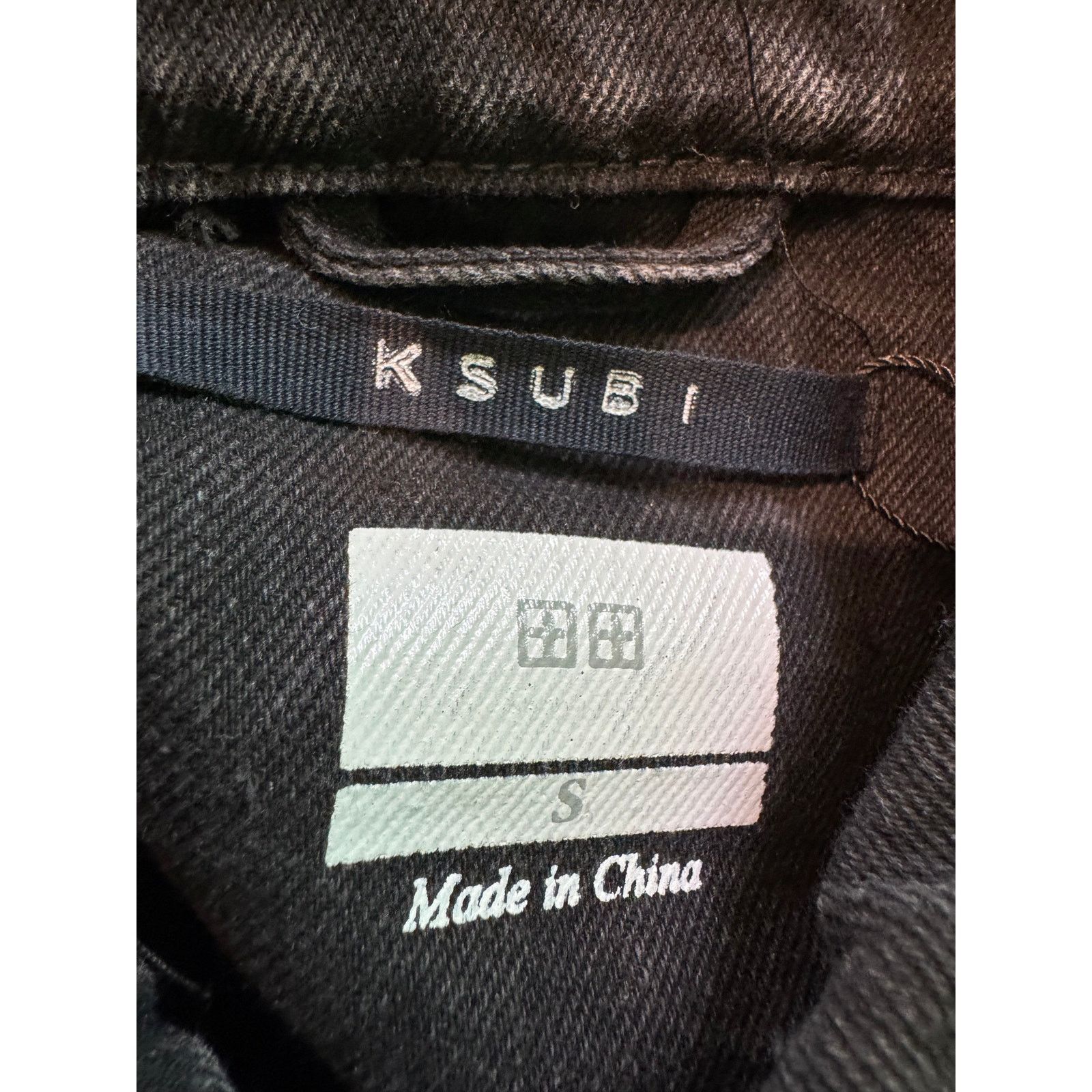 Ksubi Ksubi Black Jean Jacket Size US S / EU 44-46 / 1 - 7 Thumbnail