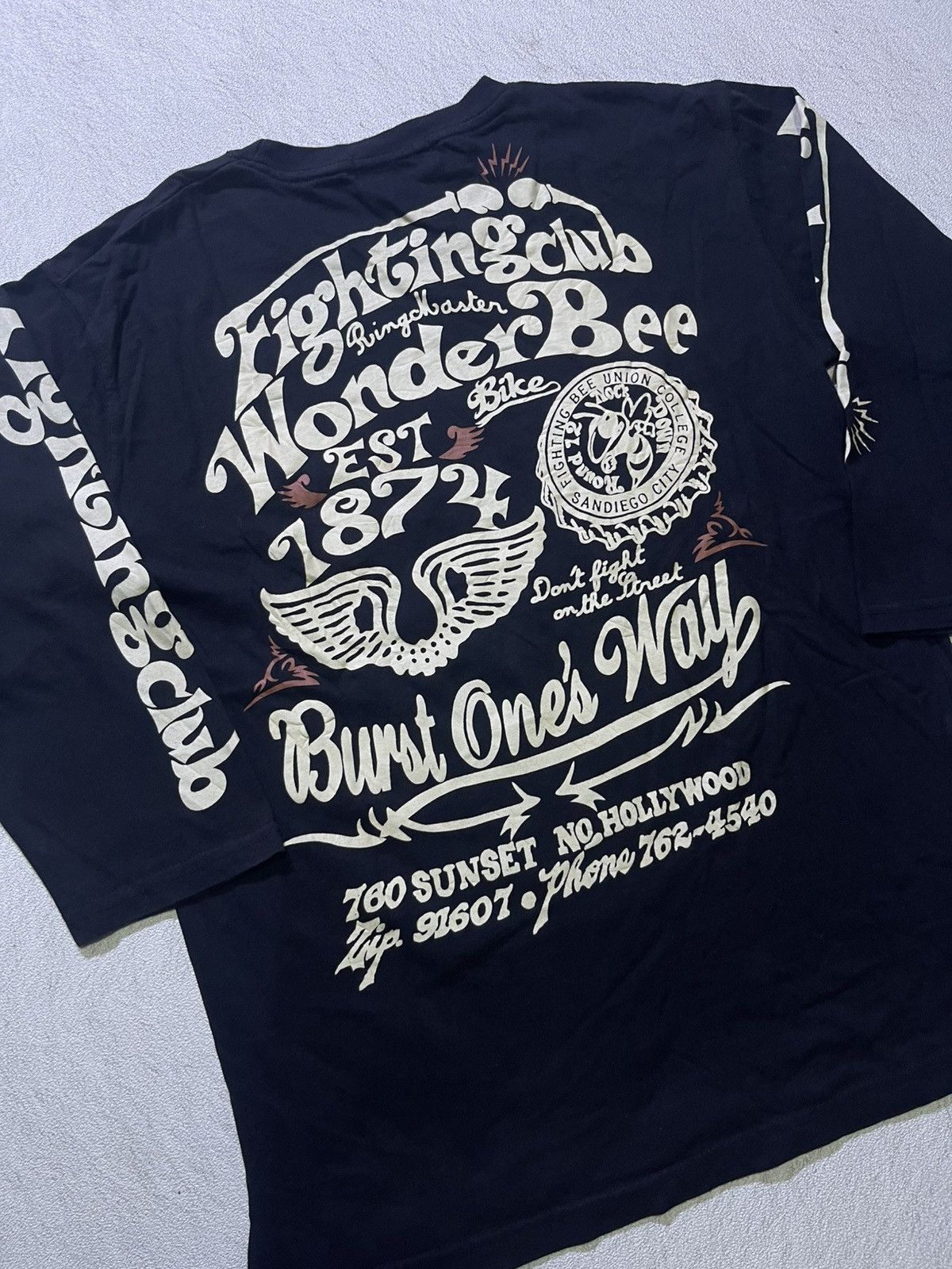 Y2K NIGHT RIDER long sleeve tshirt