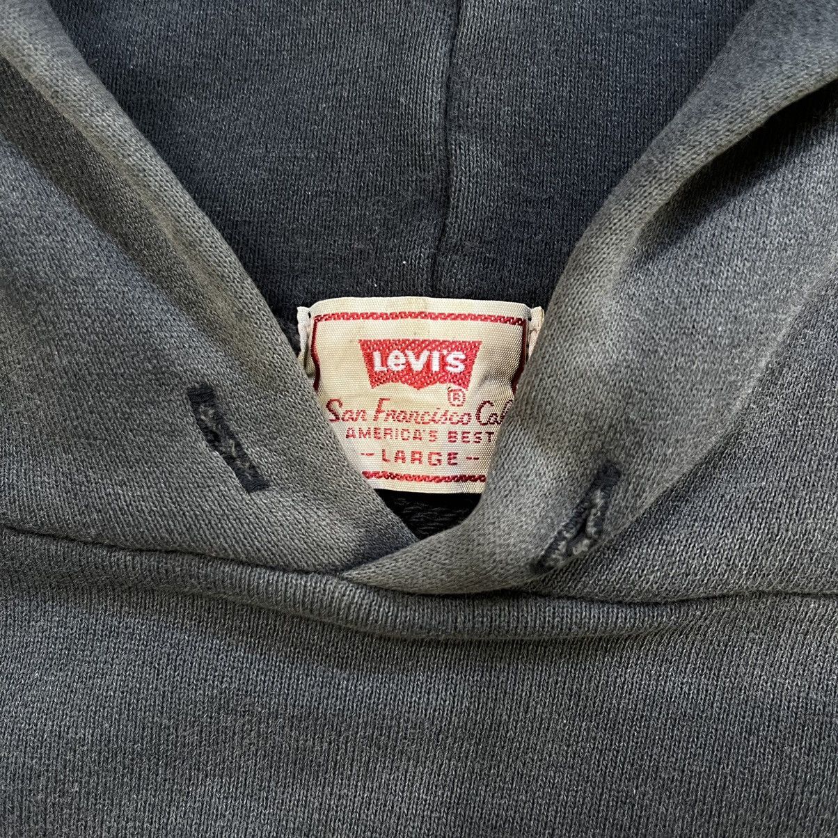 Levi's Made & Crafted Rare! Vintage Fades Levis 501 Iconic Logo Distressed Hoodie Size US M / EU 48-50 / 2 - 9 Thumbnail