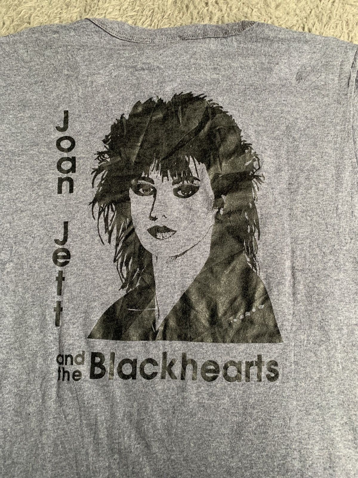Band Tees Vintage 80s Joan Jett And the Blackhearts Tee Size US M / EU 48-50 / 2 - 7 Thumbnail