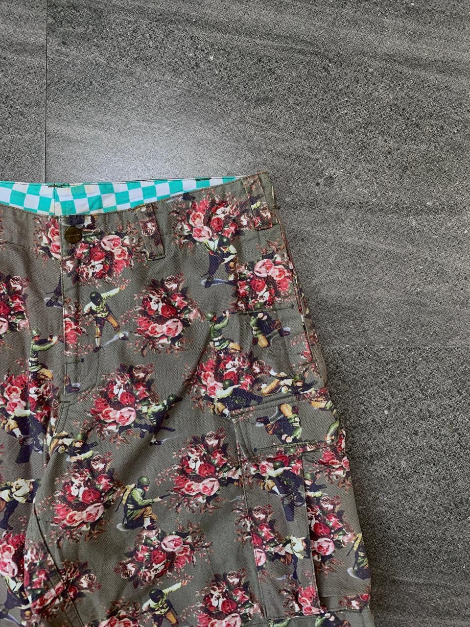 PHENOMENON FREE TAX! Soldier Floral Cargo Shorts - 33” Size US 33 - 3 Thumbnail