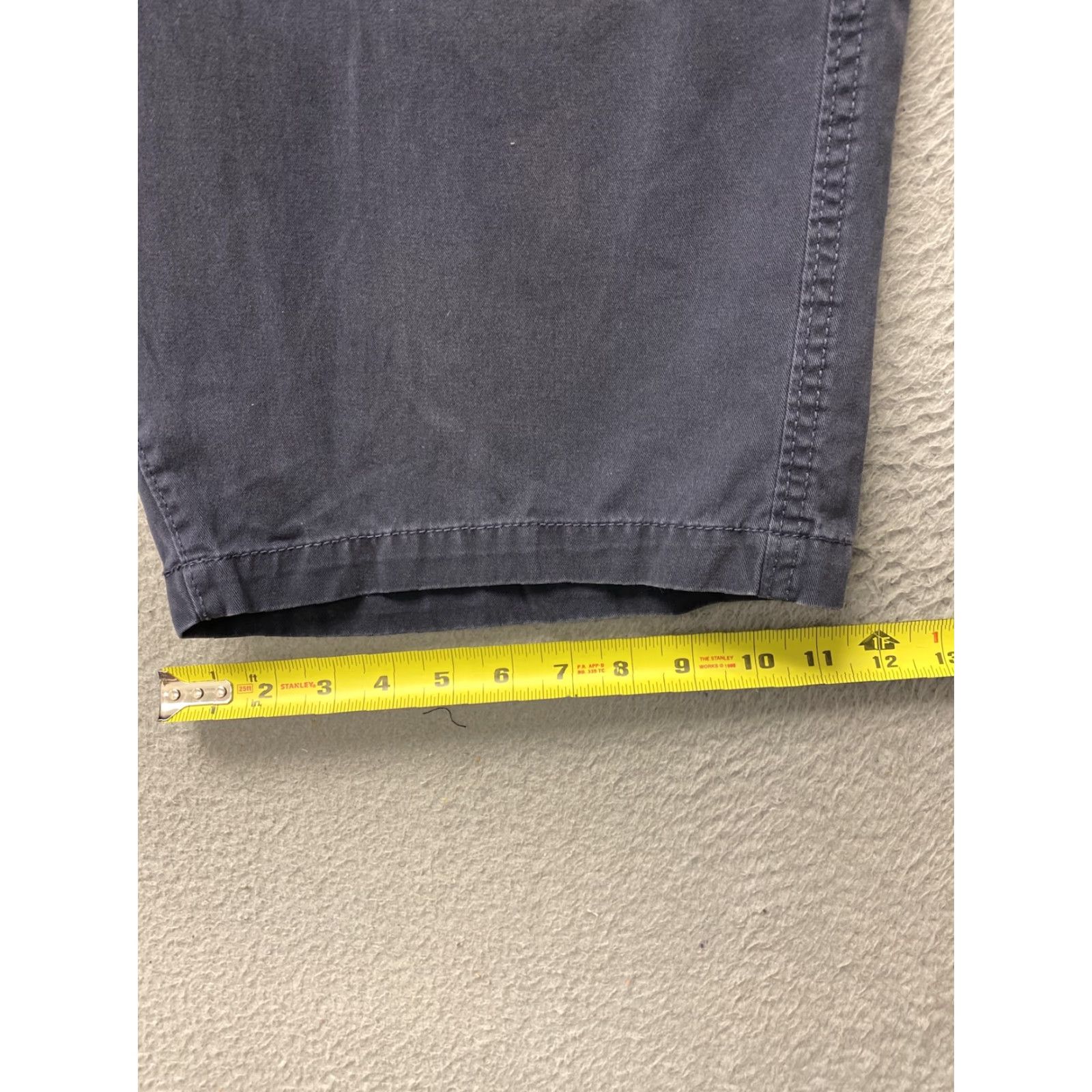 American Eagle Outfitters American Eagle Chino Shorts Mens 32 Navy Blue Casual Comfort Flat Front Size US 32 / EU 48 - 5 Thumbnail