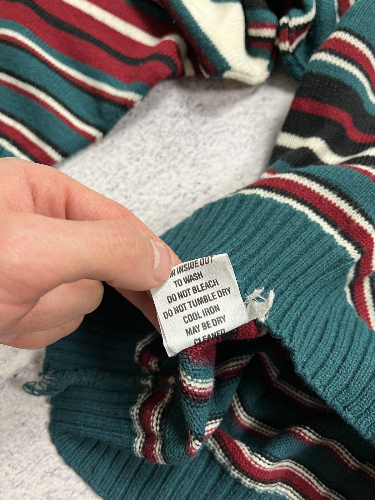 Other UK × Vintage Vintage Y2K The Sweater Shop Coloured Knitted Sweater Size US S / EU 44-46 / 1 - 12 Thumbnail